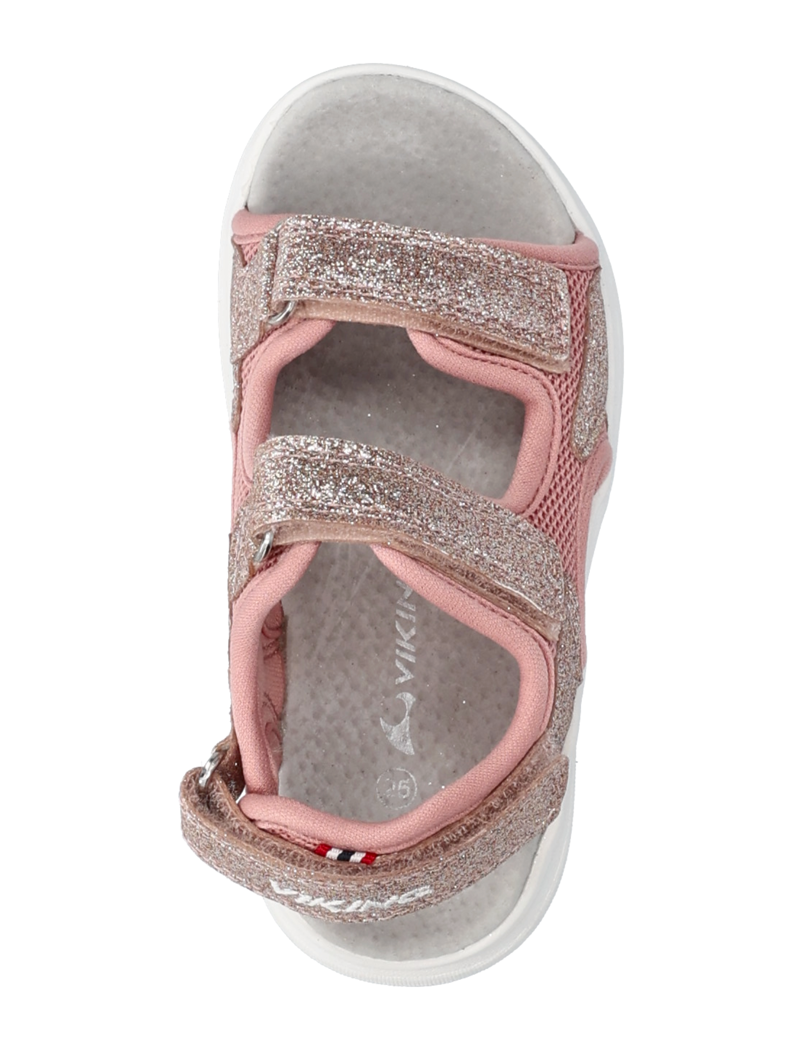 Viking - Anchor Glitter Sandal 3V - skor - light pink - 3
