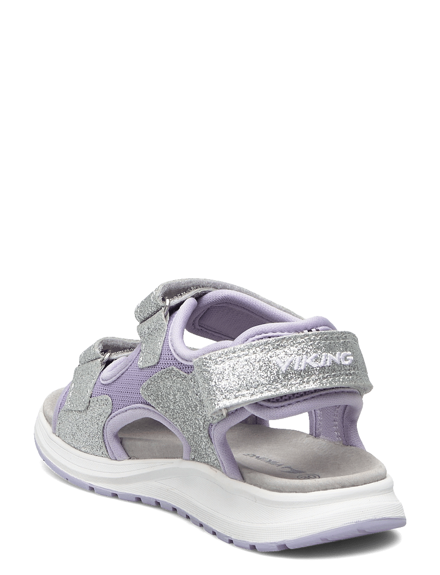 Viking - Anchor Glitter Sandal 3V - schuhe - lilac - 2