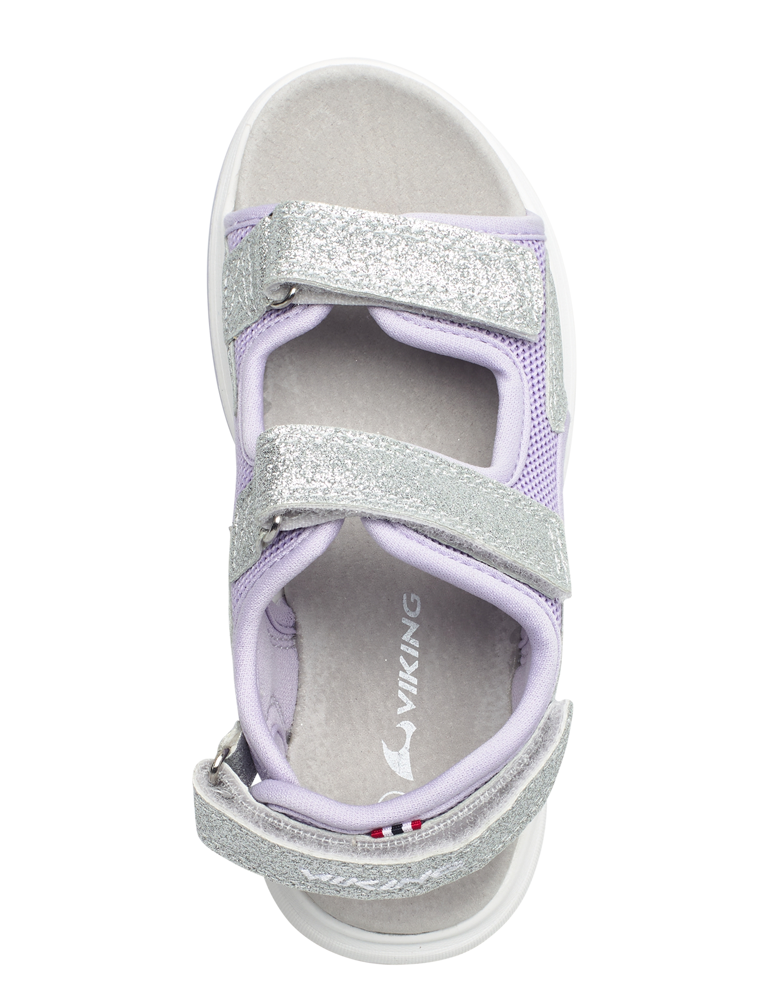 Viking - Anchor Glitter Sandal 3V - shoes - lilac - 3