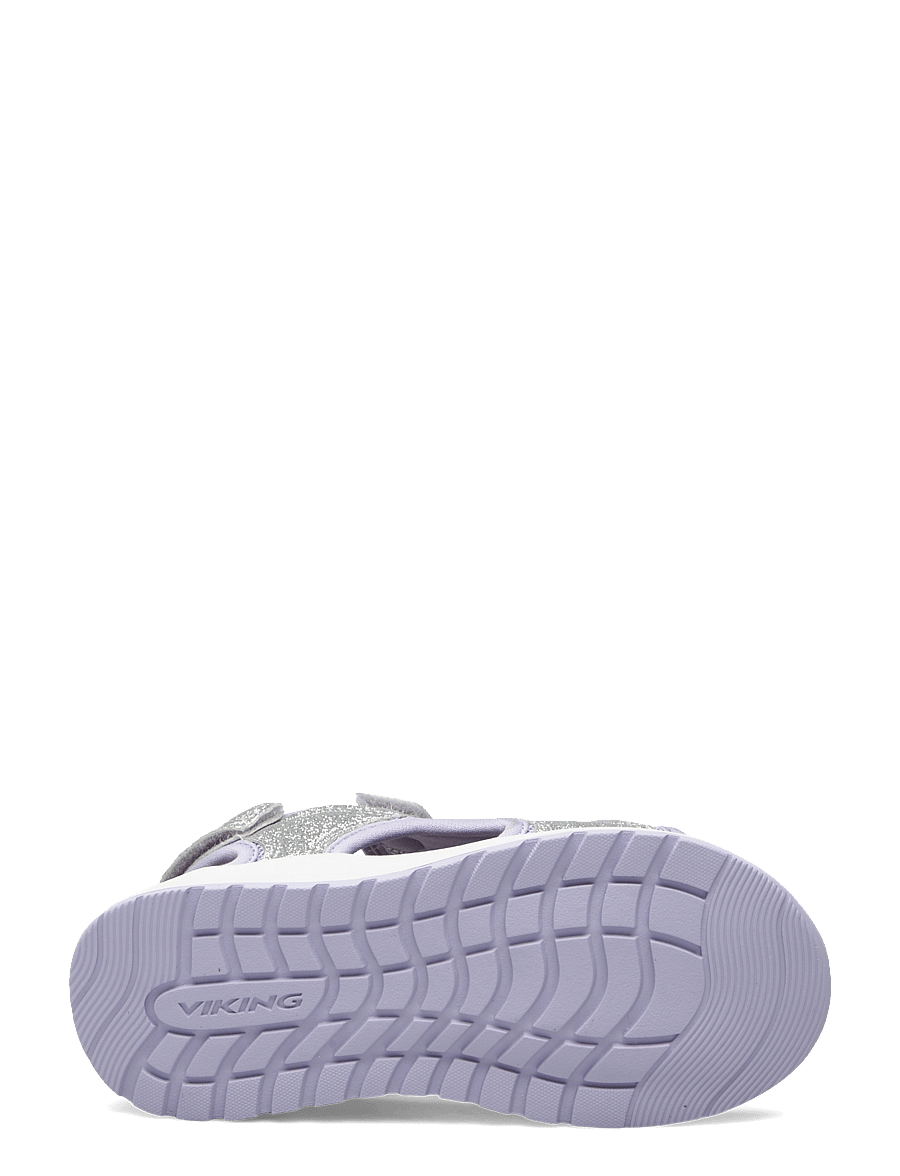 Viking - Anchor Glitter Sandal 3V - schuhe - lilac - 4