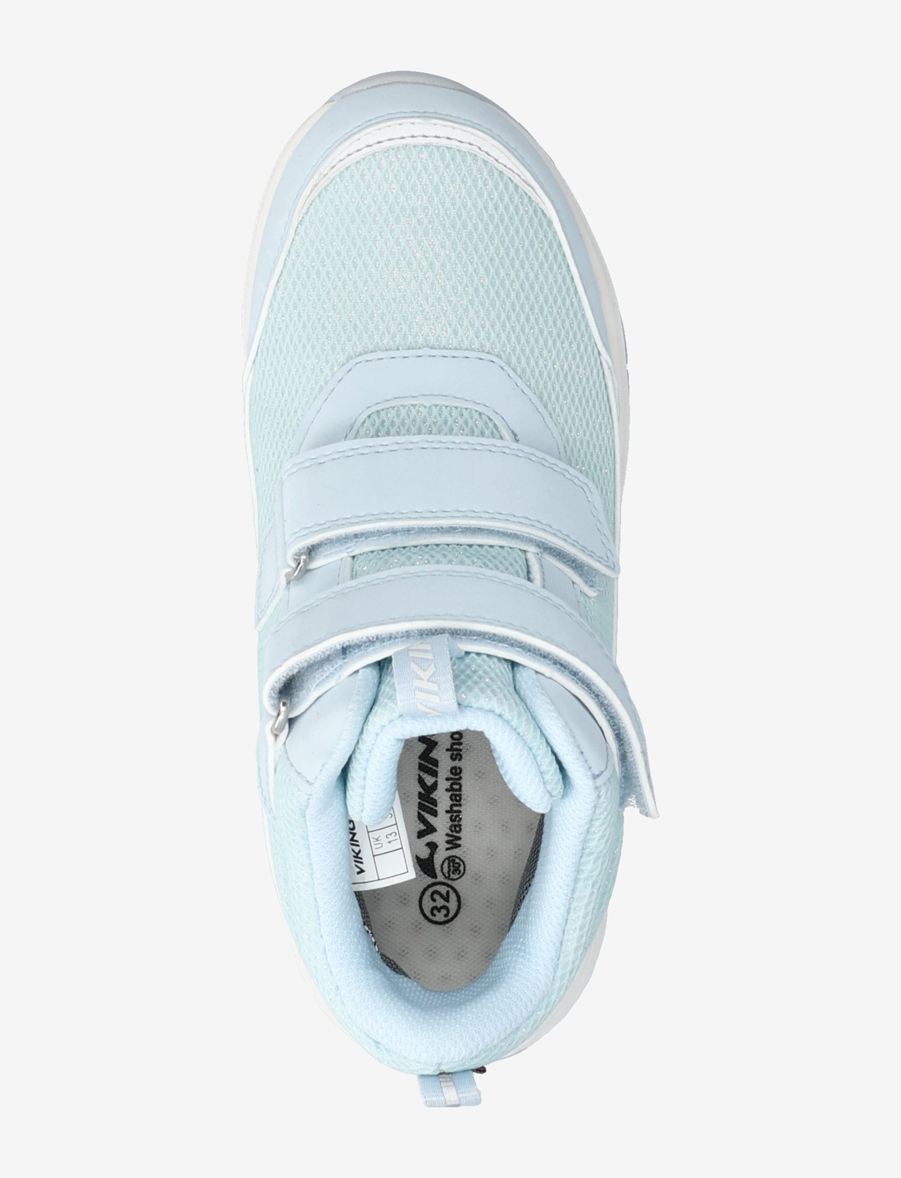 Viking - Bouncy Glitter Mid GTX 2V - höga sneakers - light blue - 3