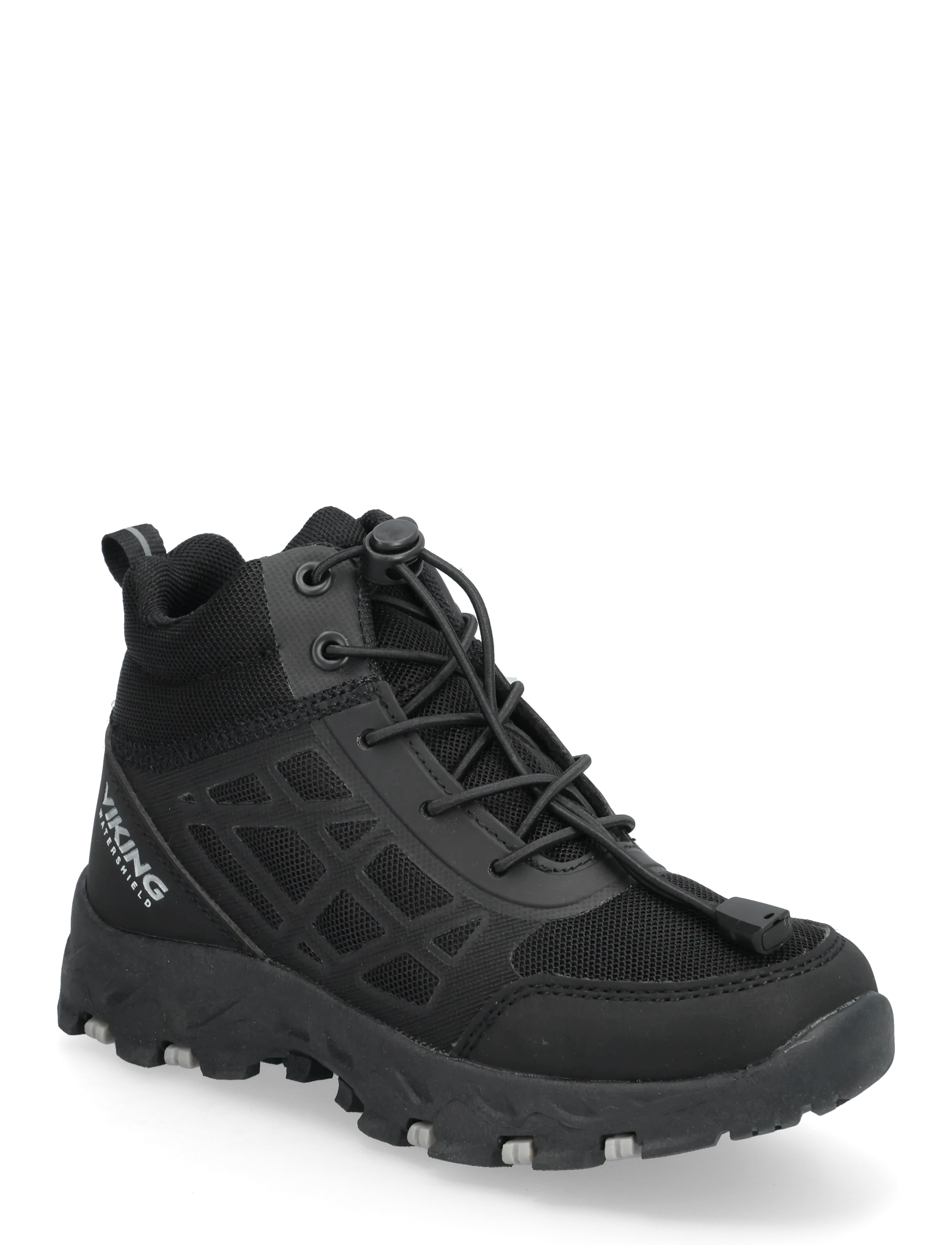 Viking Track Mid Wp Sl, 37, Winter Boots, Schwarz - Boots W. Laces, Kinder