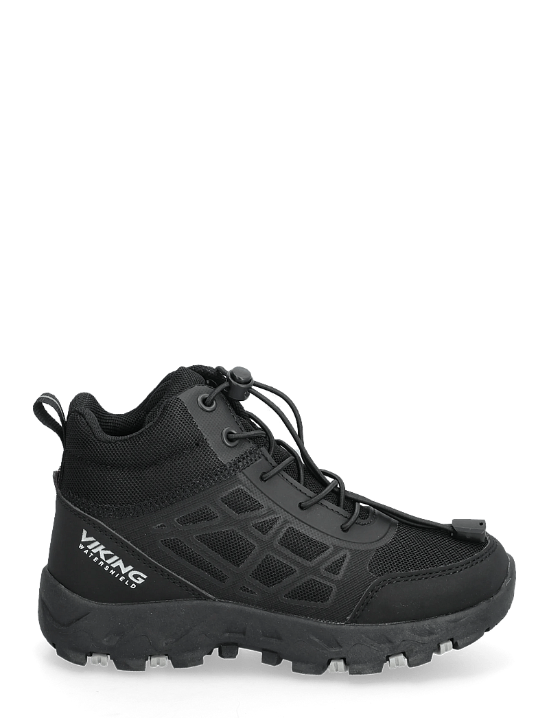 Viking - Track Mid WP SL - korkeavartiset tennarit - black - 1