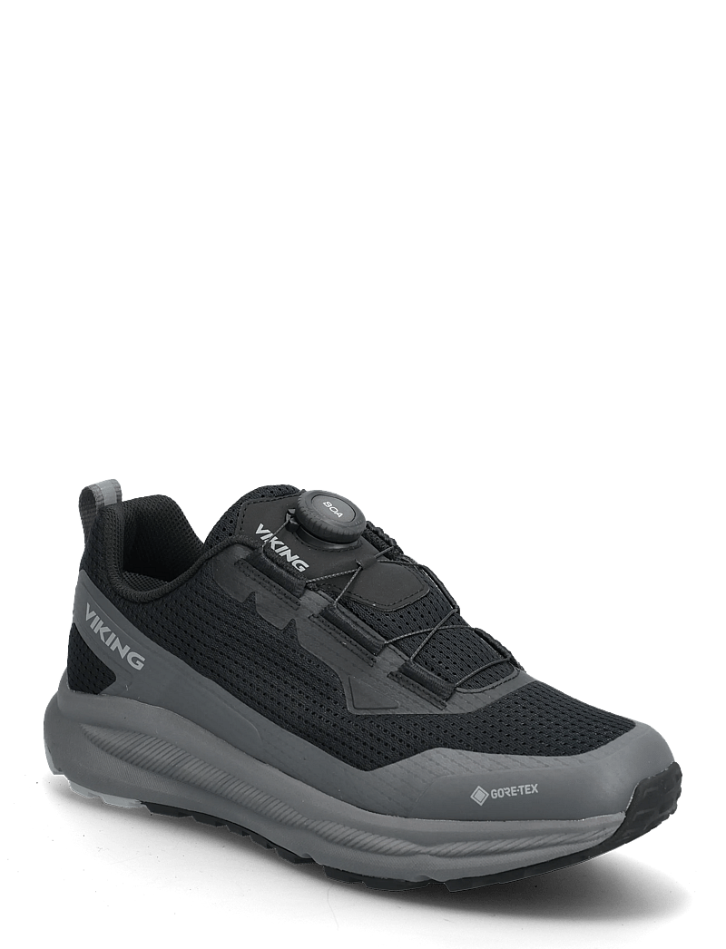 Viking - Motion Low GTX BOA M - vandringsskor - black/charcoal - 0