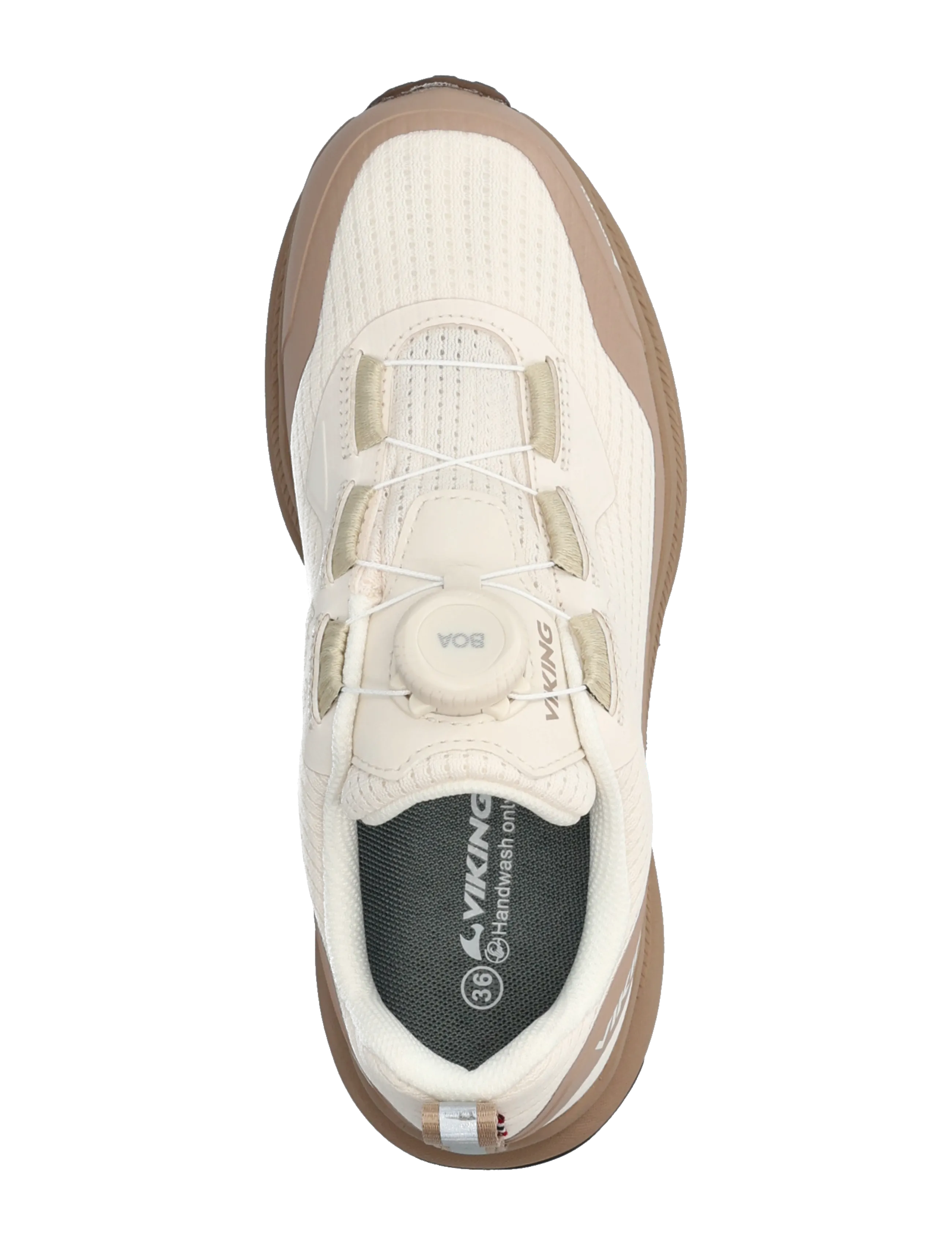 Viking - Motion Low GTX BOA W - pārgājienu/pastaigu apavi - cream - 3