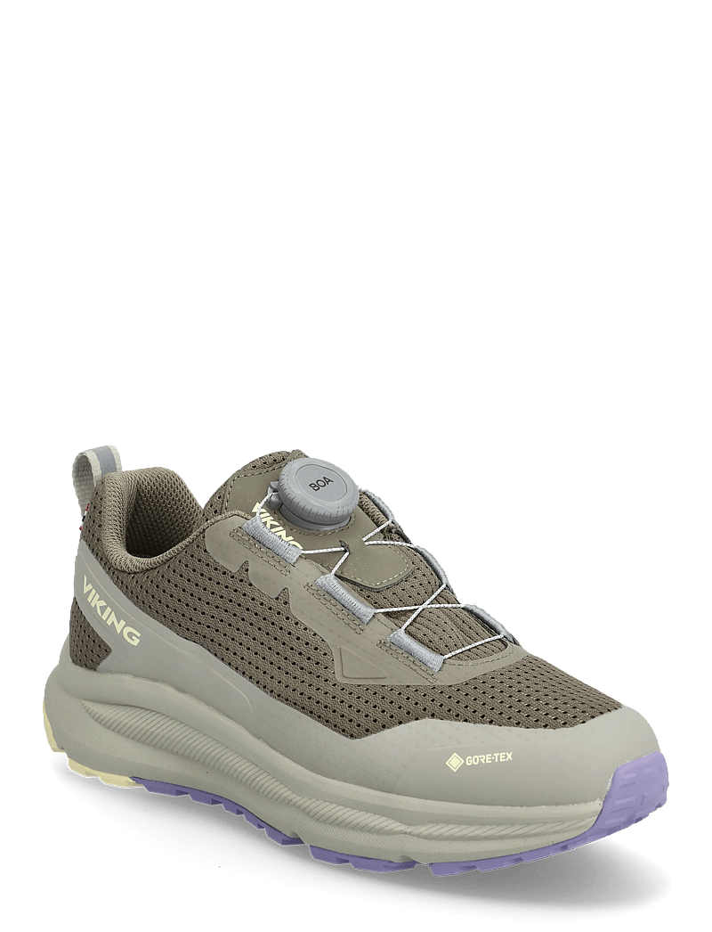 Viking - Motion Low GTX BOA W - vandringsskor - olive/lilac - 0