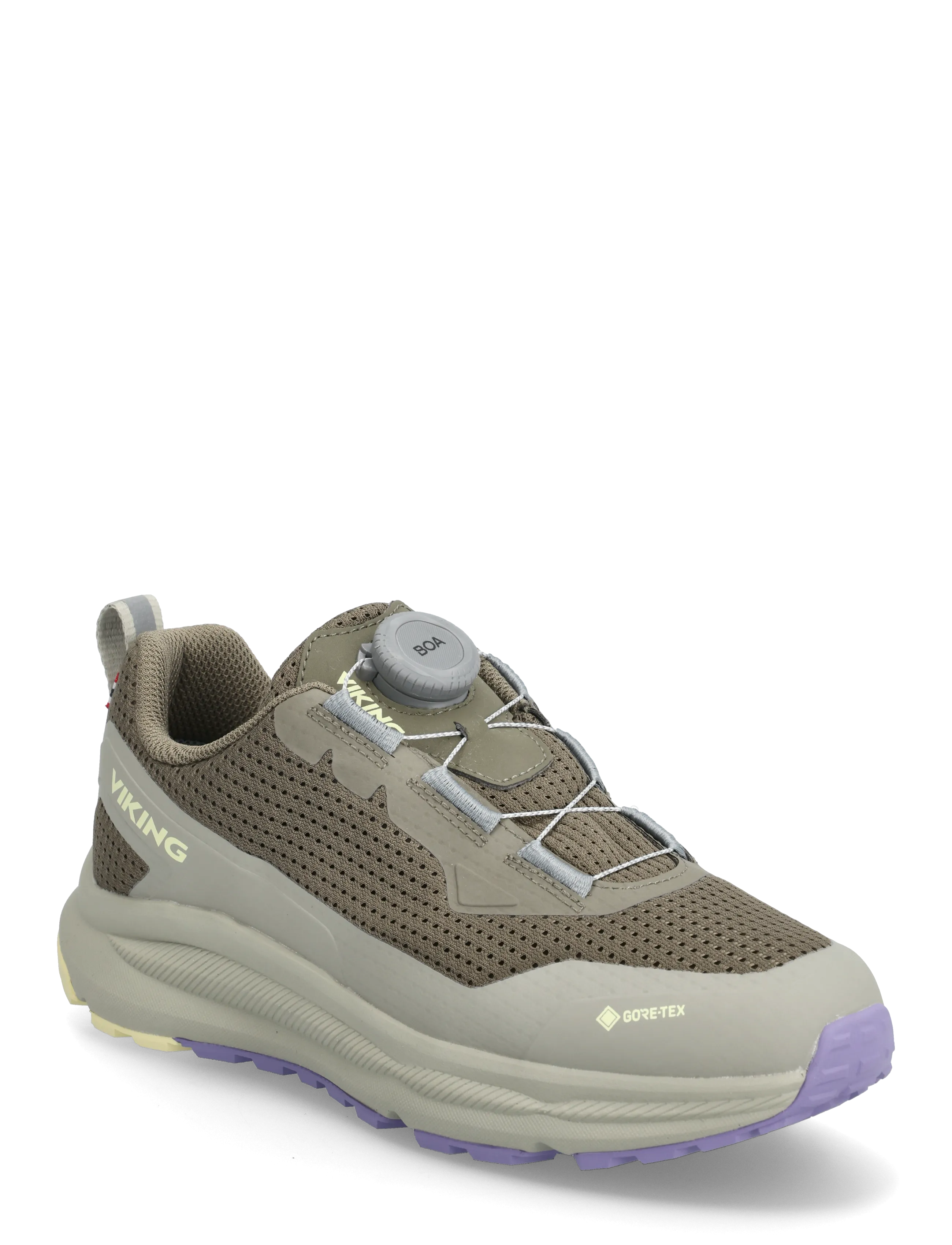Viking Motion Low GTX BOA W - Skor - OLIVE/LILAC / khaki/green