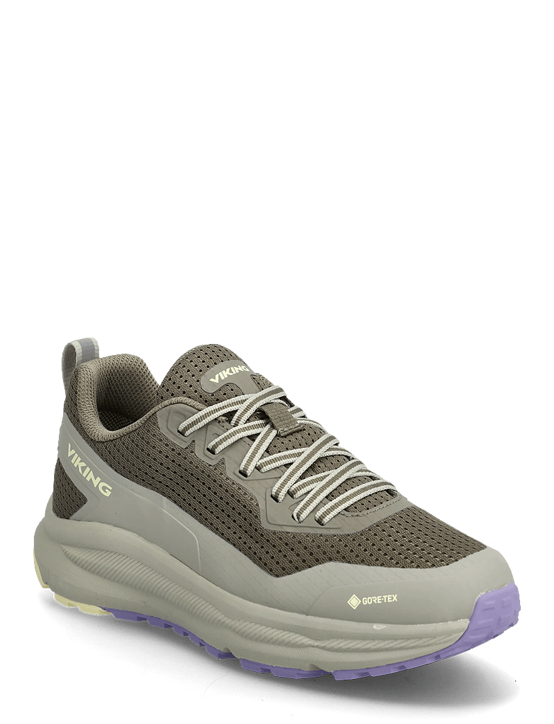 Viking - Motion Low GTX W - wanderschuhe - olive/lilac - 0