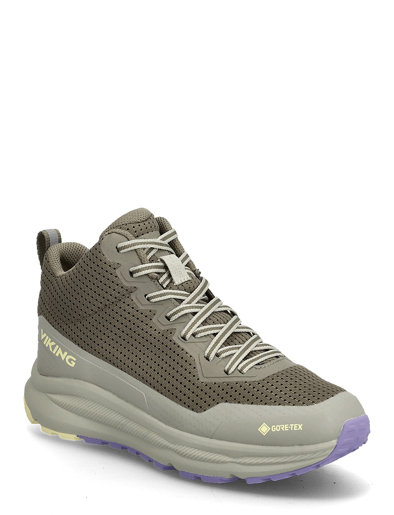 Viking - Motion Mid GTX W - vandringsskor - olive/lilac - 0