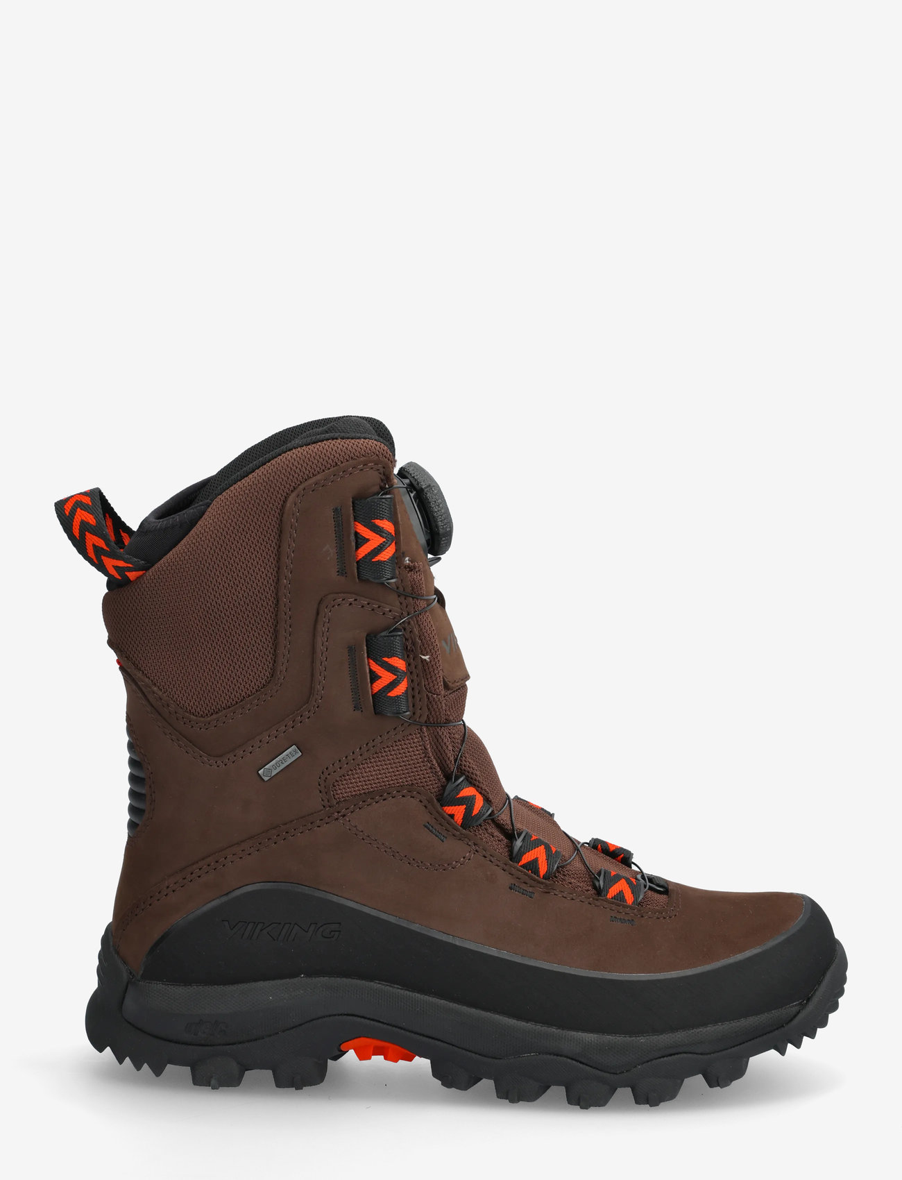 Viking - Villrein High GTX BOA - vandringsskor - dark brown/red - 1