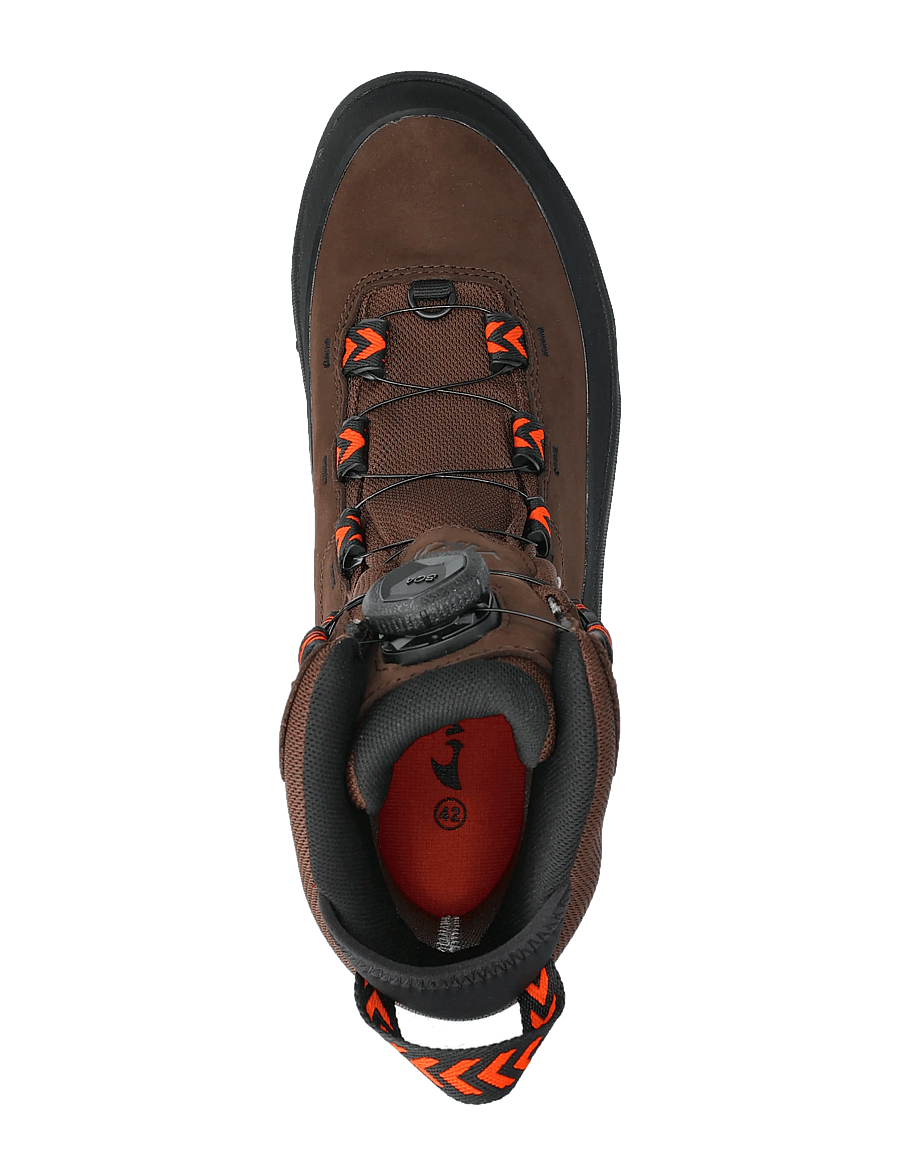 Viking - Villrein High GTX BOA - wanderschuhe - dark brown/red - 3