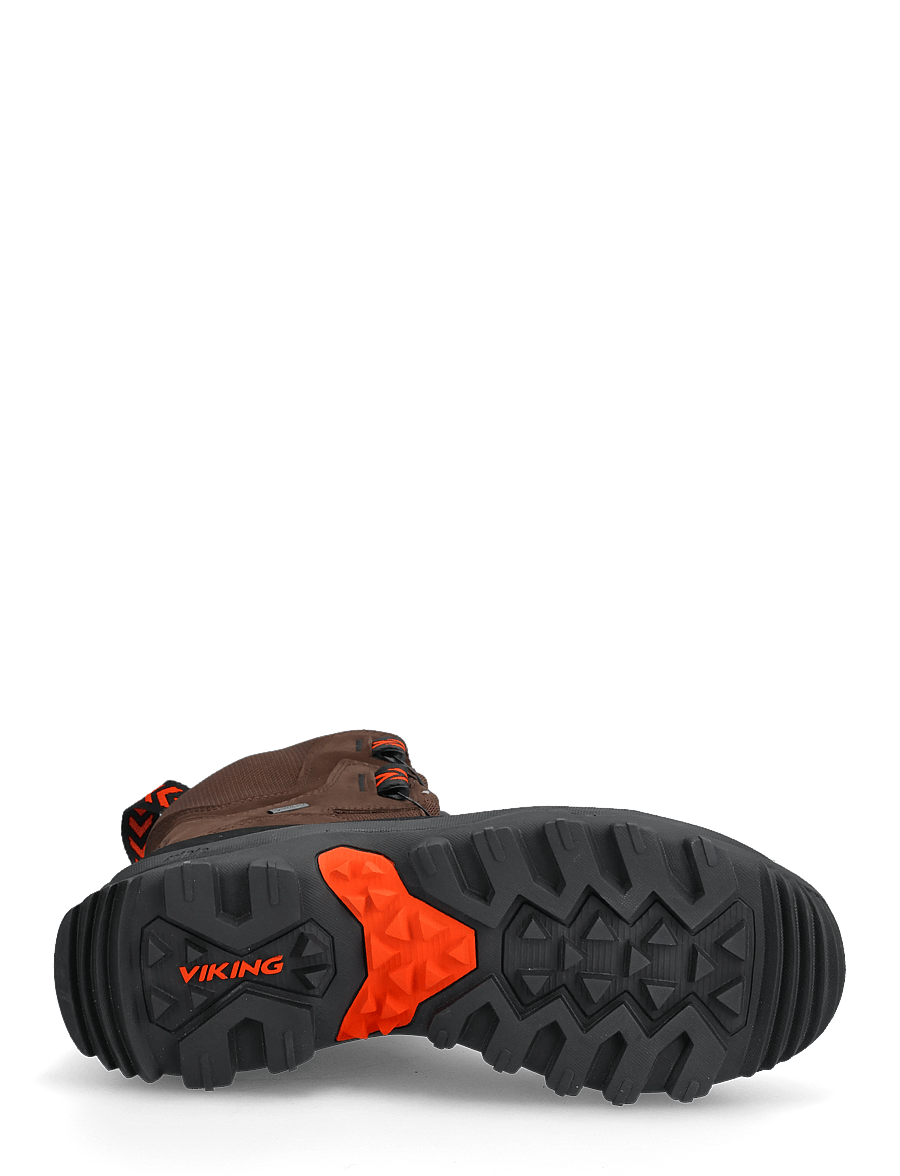 Viking - Villrein High GTX BOA - wanderschuhe - dark brown/red - 4