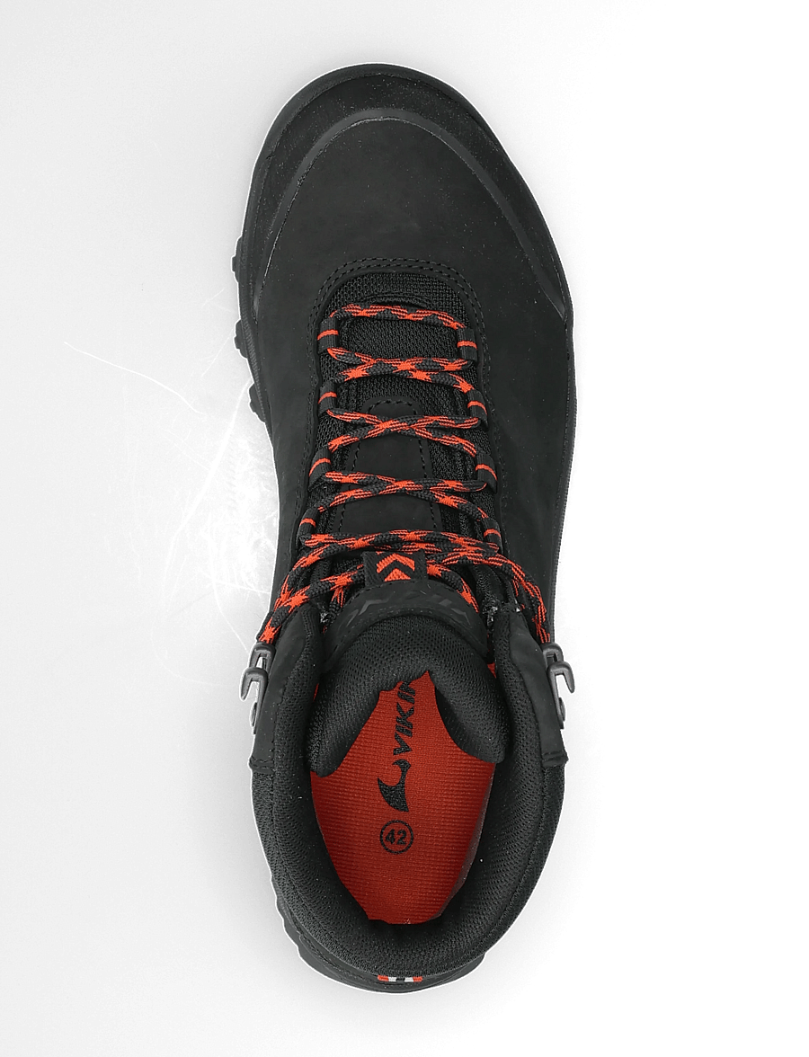 Viking - Villrein Mid GTX - black/red - 3