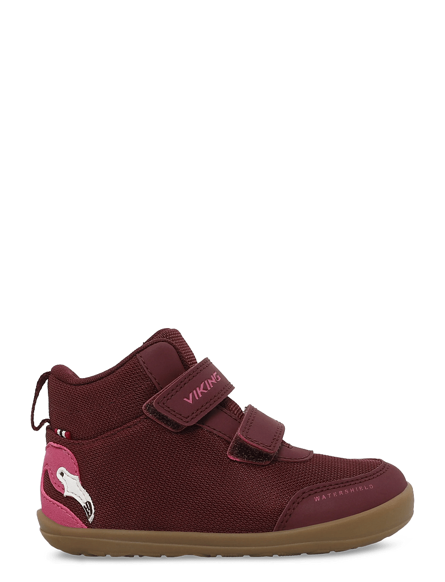 Viking - Alv Barefoot Paw Mid WP 2V - hoher schnitt - burgundy - 2