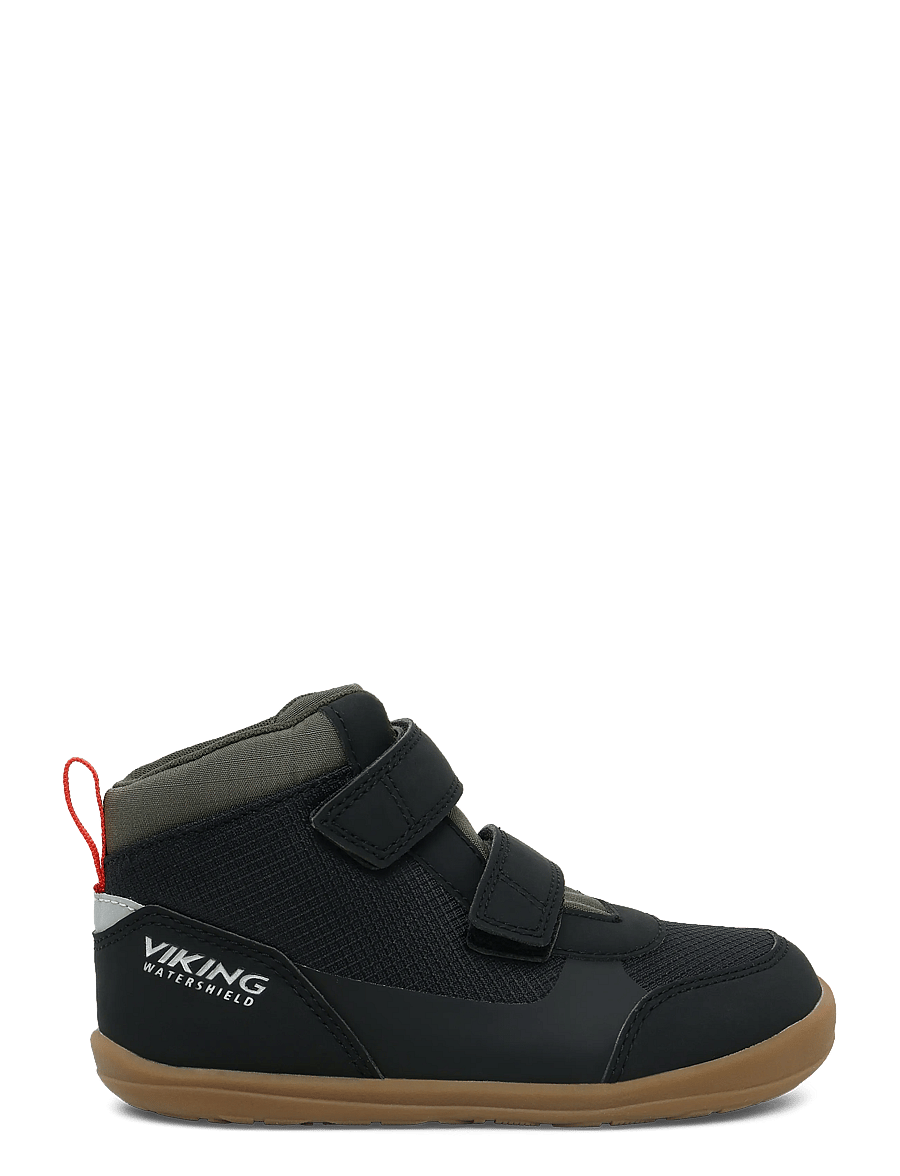 Viking - Aspen Barefoot Mid WP 2V - jalanõud - black - 2
