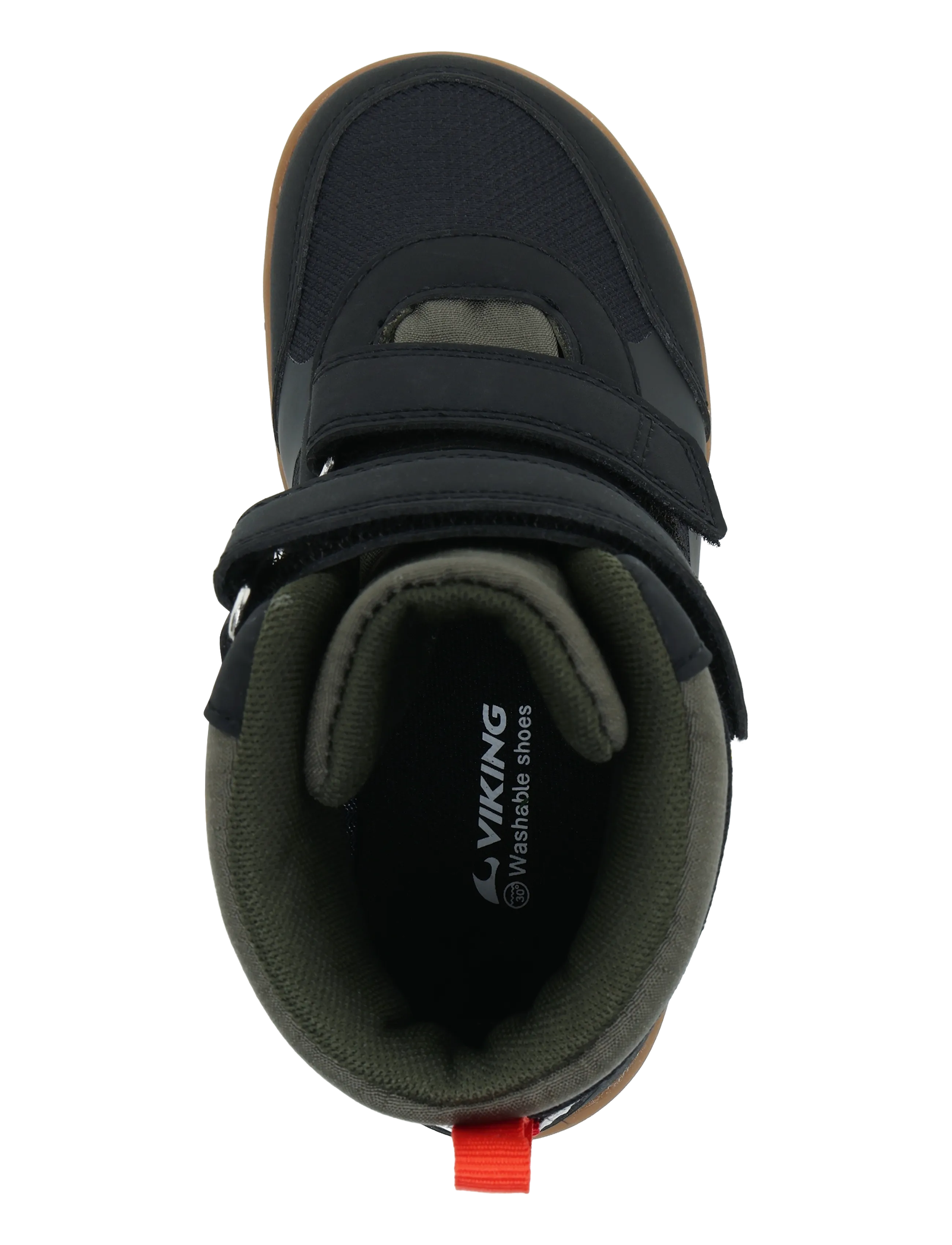 Viking - Aspen Barefoot Mid WP 2V - jalanõud - black - 3