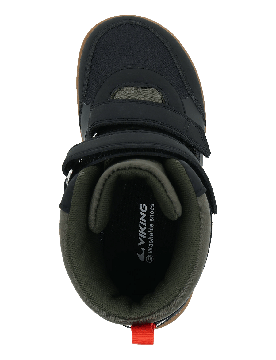 Viking - Aspen Barefoot Mid WP 2V - jalanõud - black - 3