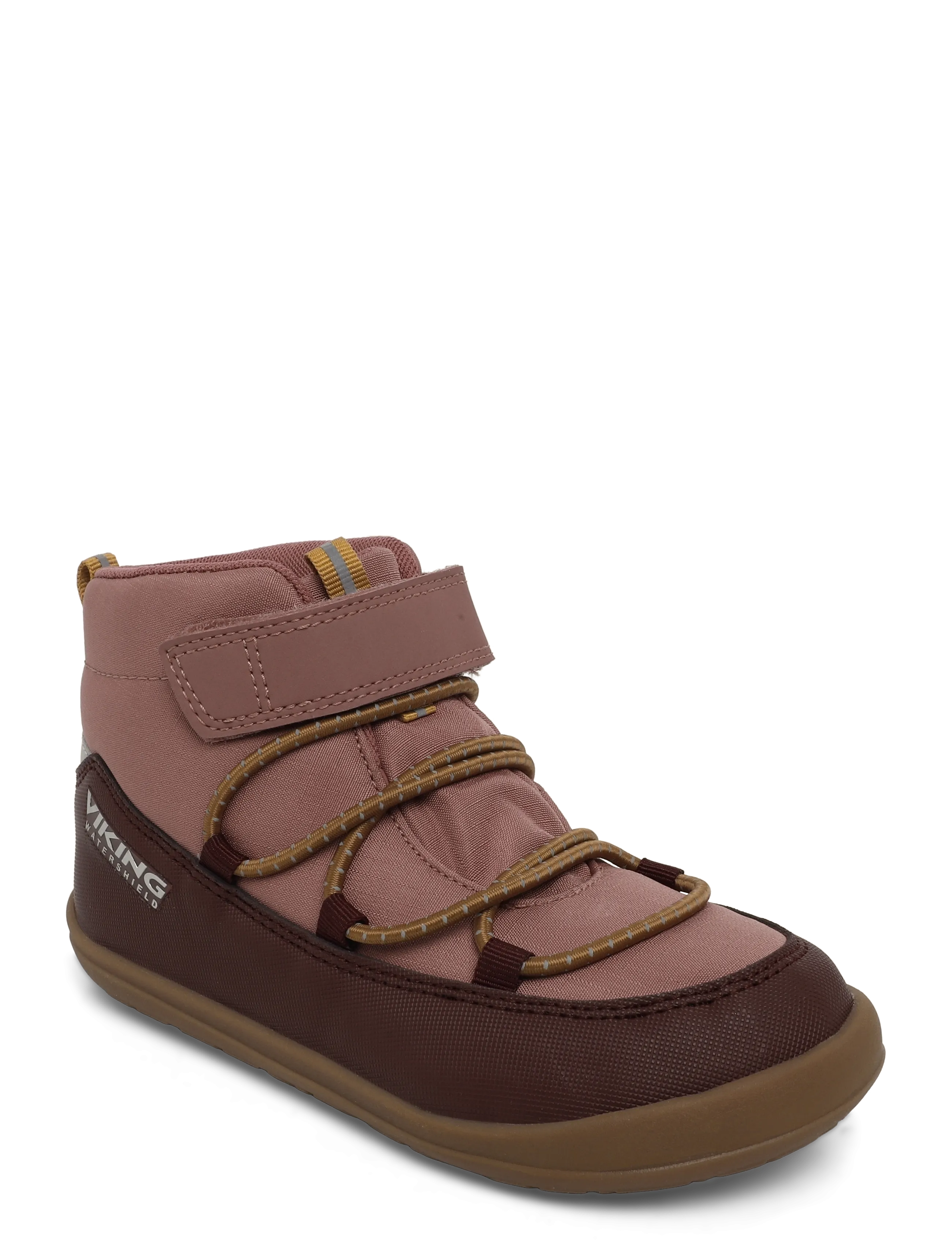 Viking Birch Barefoot Mid Wp 1V, 30, Winter Boots, Rosa - Boots W. Velcro, Kinder