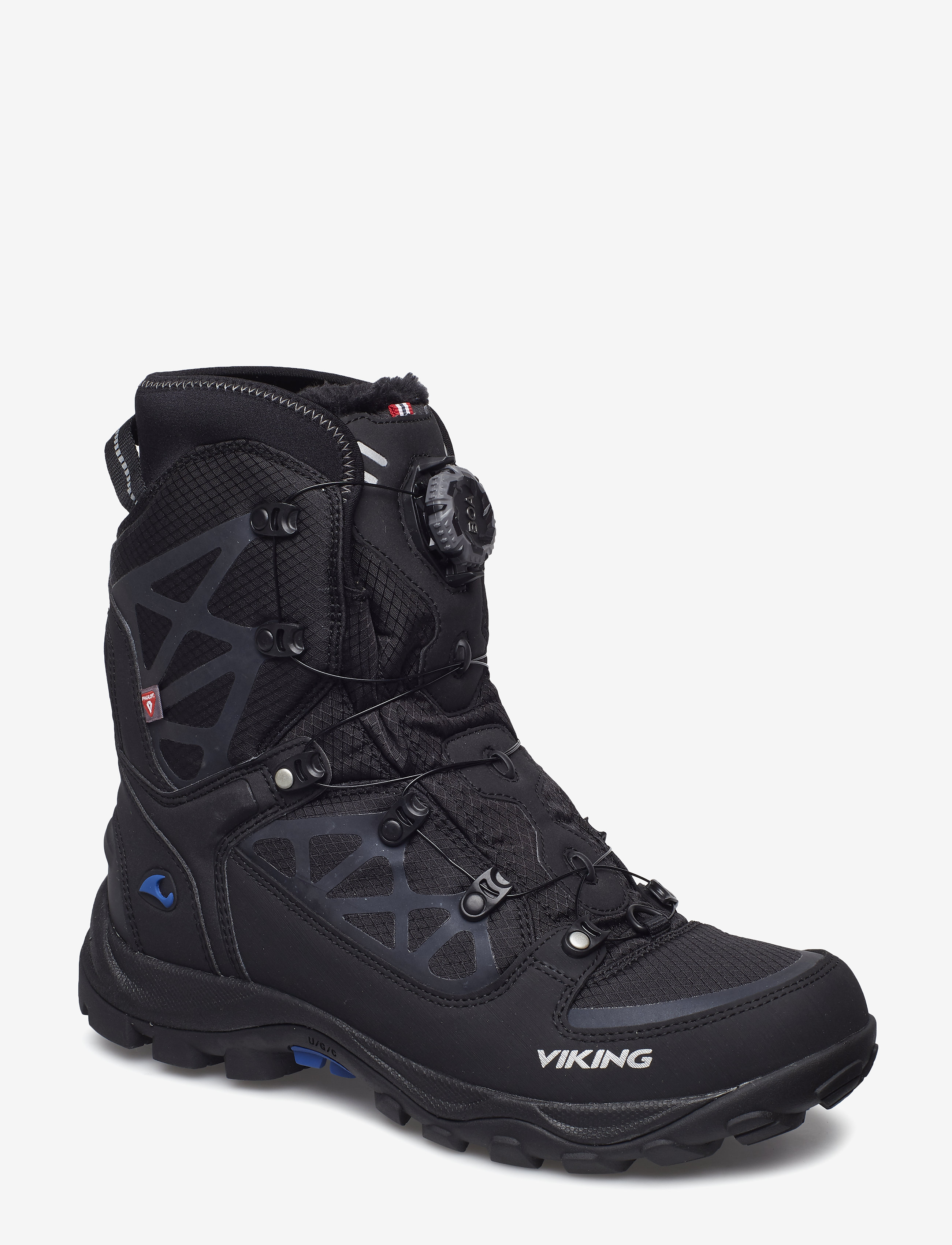 Viking Constrictor 3 High WP BOA - Sko - BLACK/SILVER / black