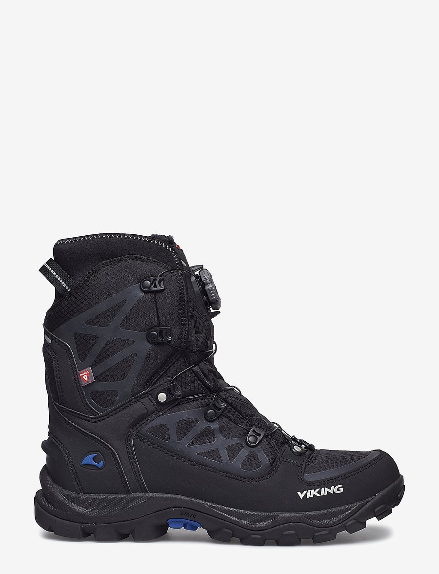 Viking - Constrictor 3 High WP BOA - vinterkängor - black/silver - 1