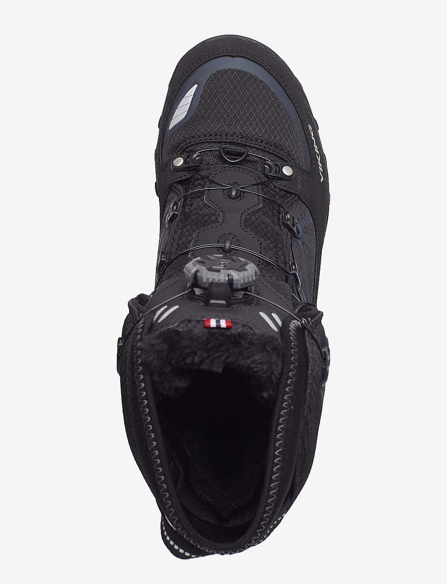Viking - Constrictor 3 High WP BOA - vinterkängor - black/silver - 3