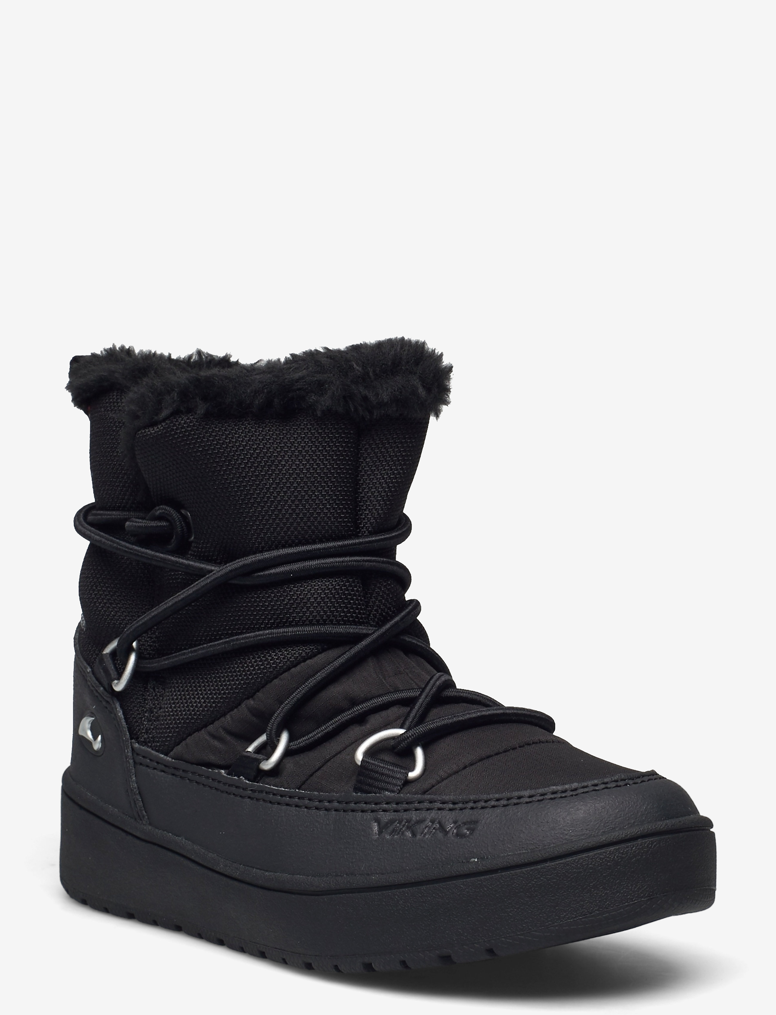 Viking Snofnugg Mid Gtx Warm, 31/20.8 cm, Winter Boots, Schwarz - Boots W. Laces, Kinder
