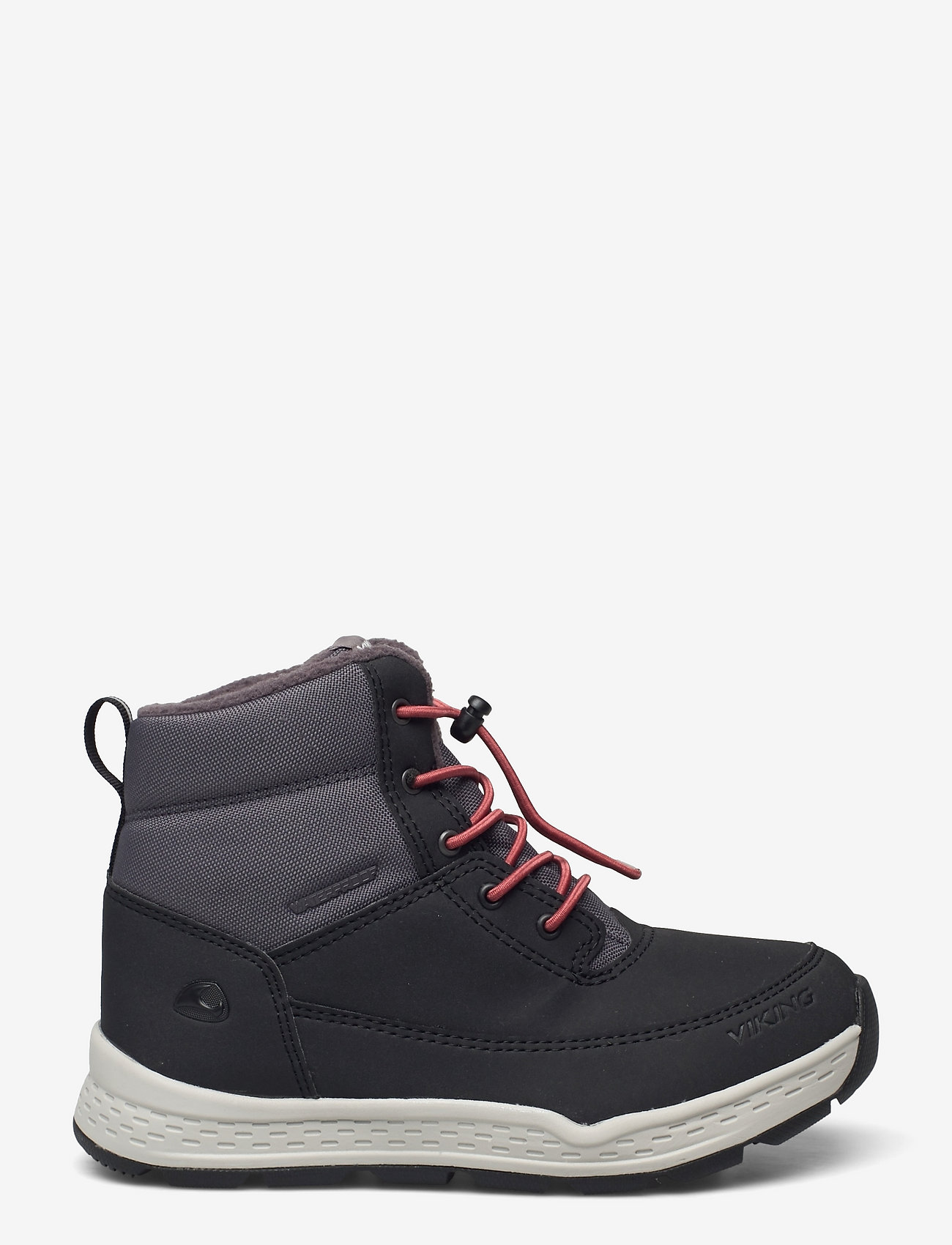 Viking - Sjur Mid WP Warm - black/burgundy - 1