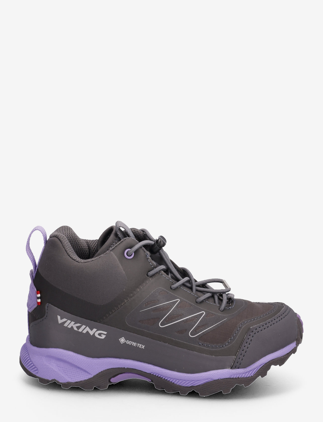 Viking - Tind Mid GTX - höga sneakers - charcoal/violet - 1