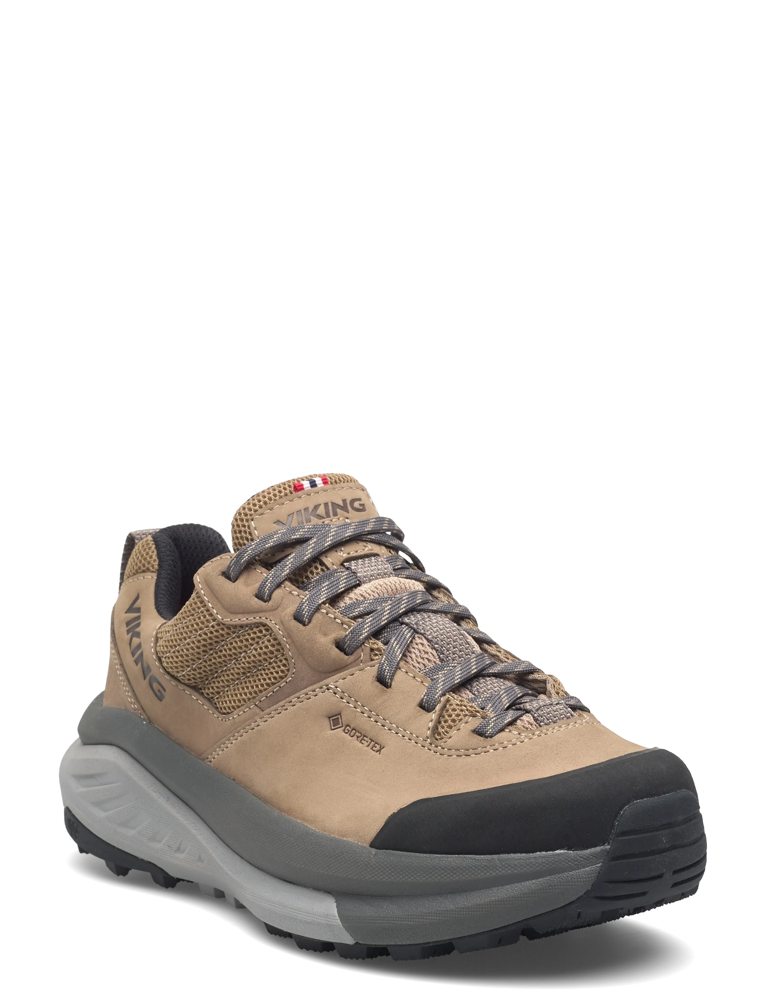 Viking Cerra Hike Low GTX W - Sko - LIGHT BROWN/GREY / brown