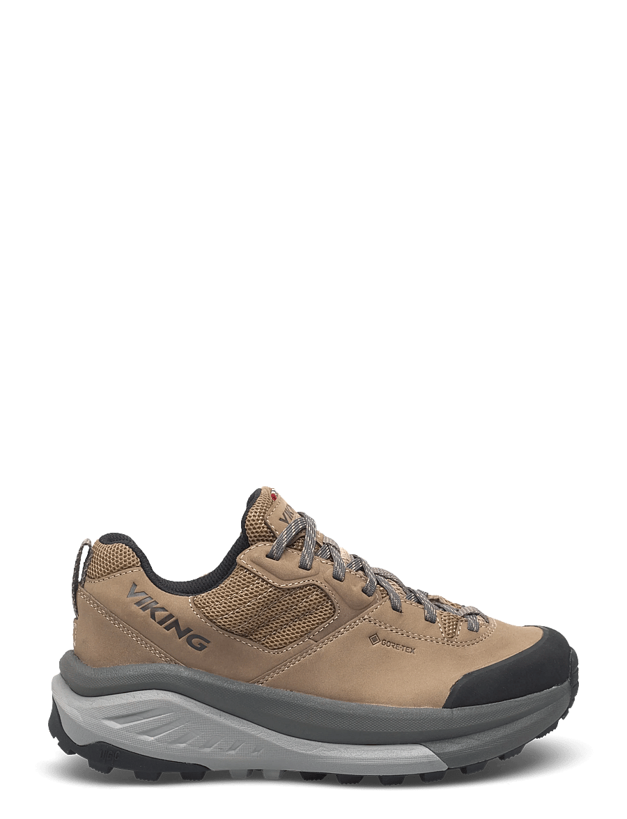 Viking - Cerra Hike Low GTX W - vandringsskor - light brown/grey - 1
