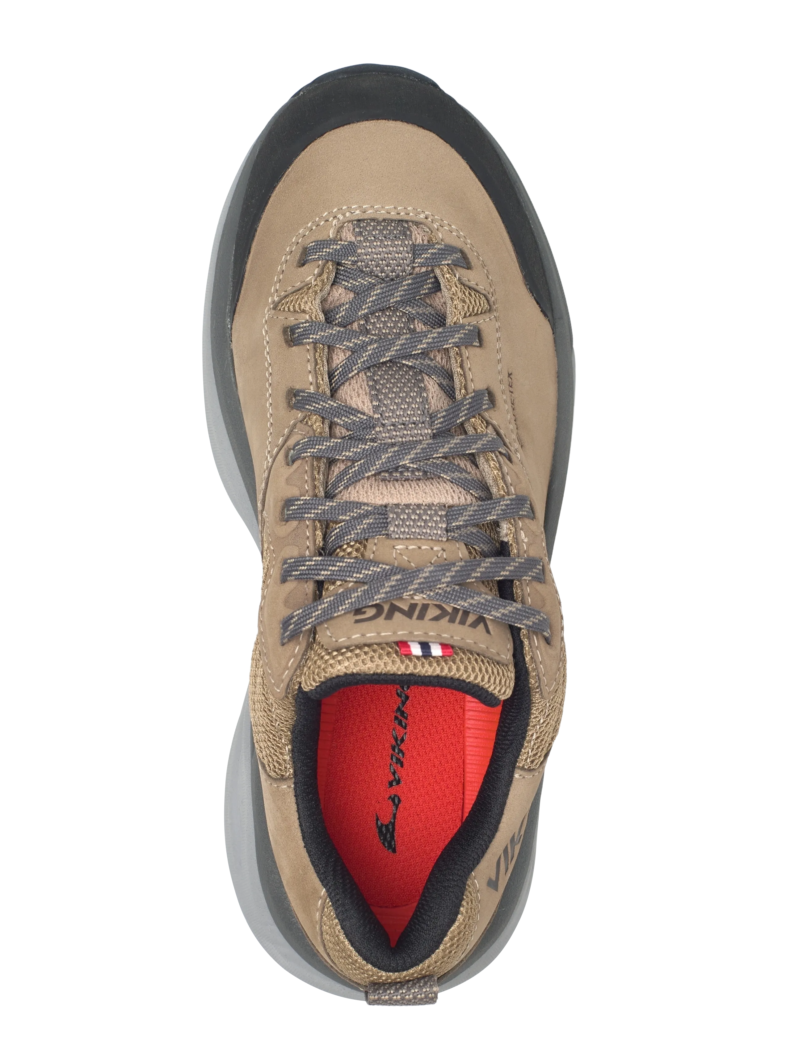 Viking - Cerra Hike Low GTX W - hiking shoes - light brown/grey - 3