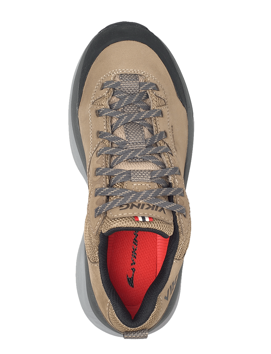 Viking - Cerra Hike Low GTX W - vandringsskor - light brown/grey - 3