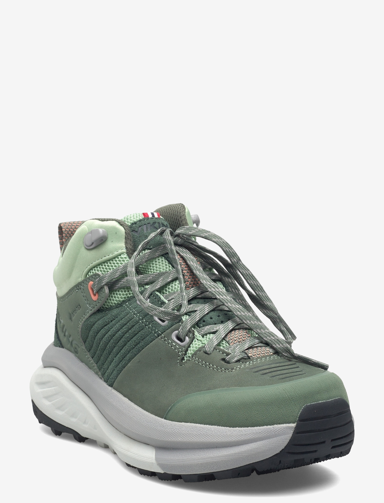 Viking - Cerra Hike Mid GTX W - vandresko - green/light grey - 0