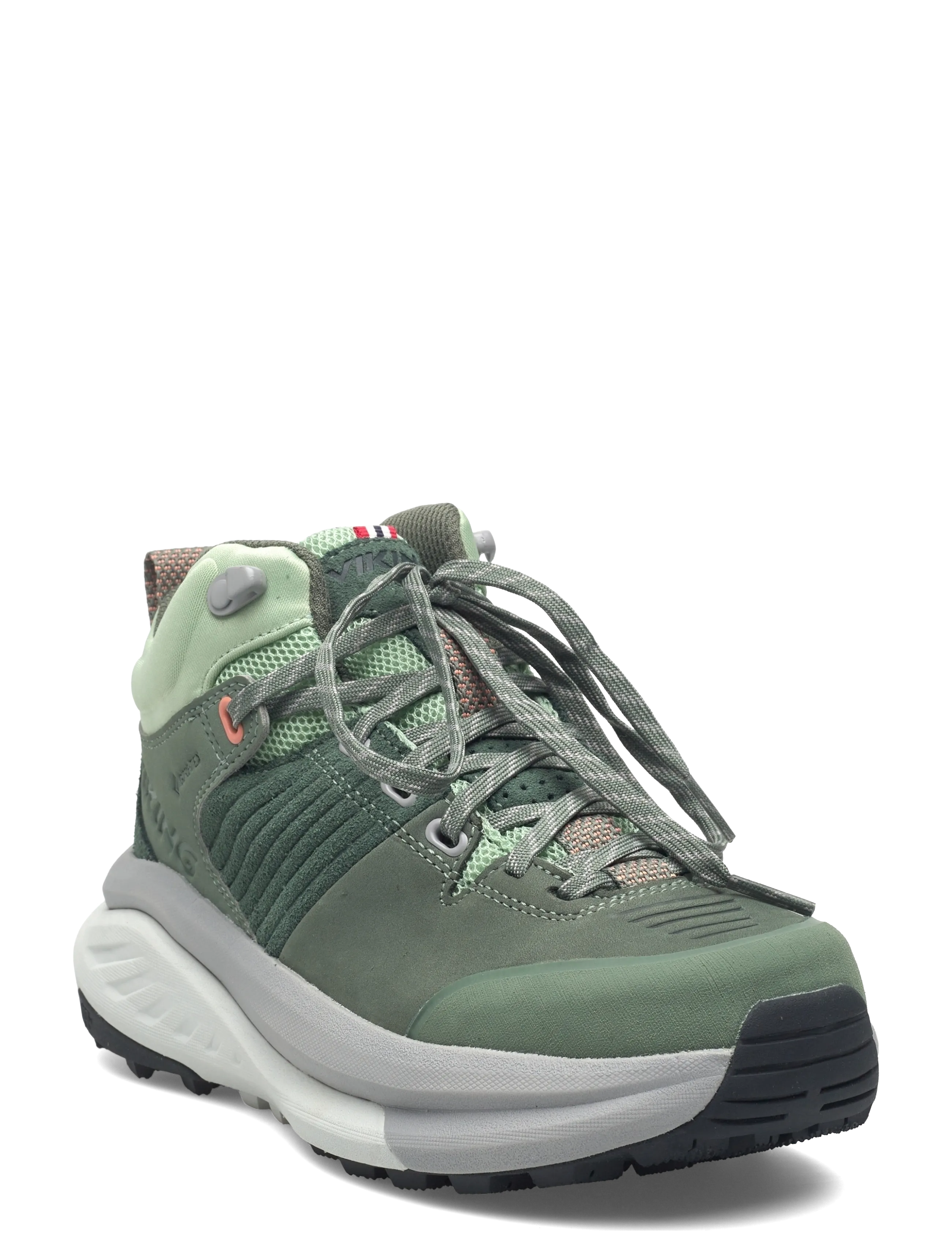 Viking Cerra Hike Mid GTX W - Viking - GREEN/LIGHT GREY / khaki/green