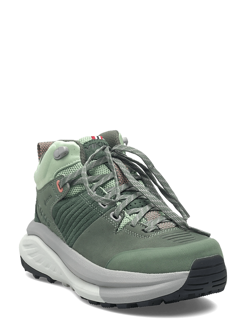 Viking - Cerra Hike Mid GTX W - vandresko - green/light grey - 0