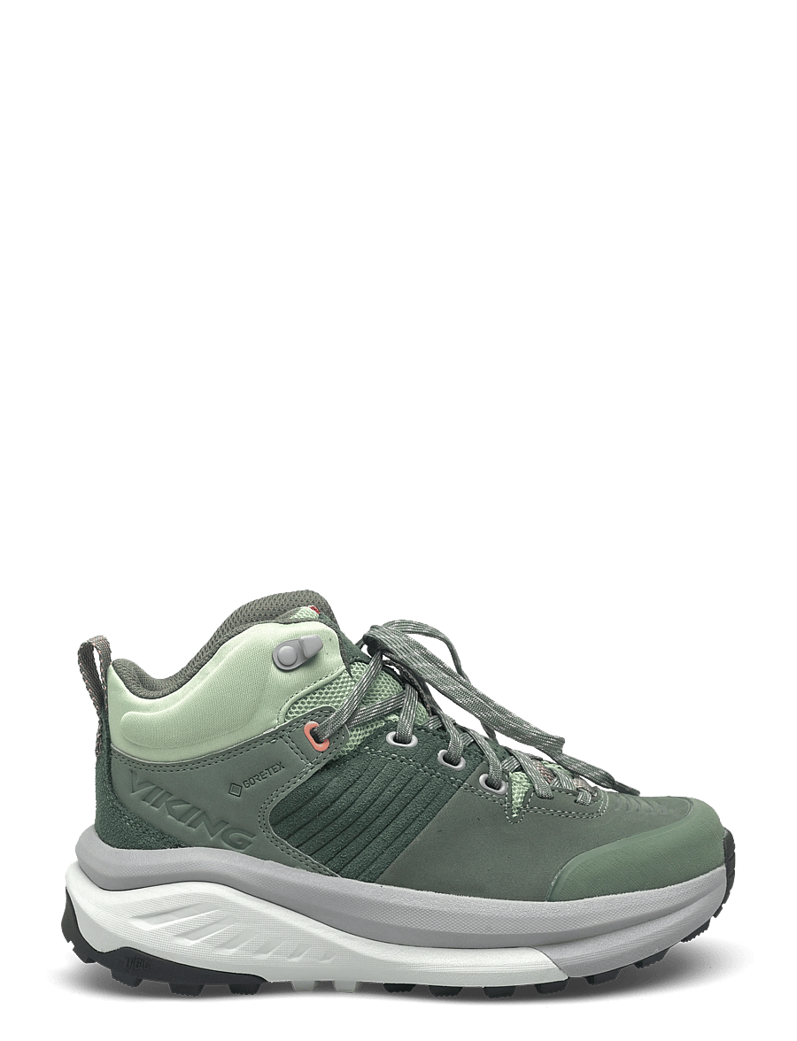 Viking - Cerra Hike Mid GTX W - turistiniai ir žygio batai - green/light grey - 1