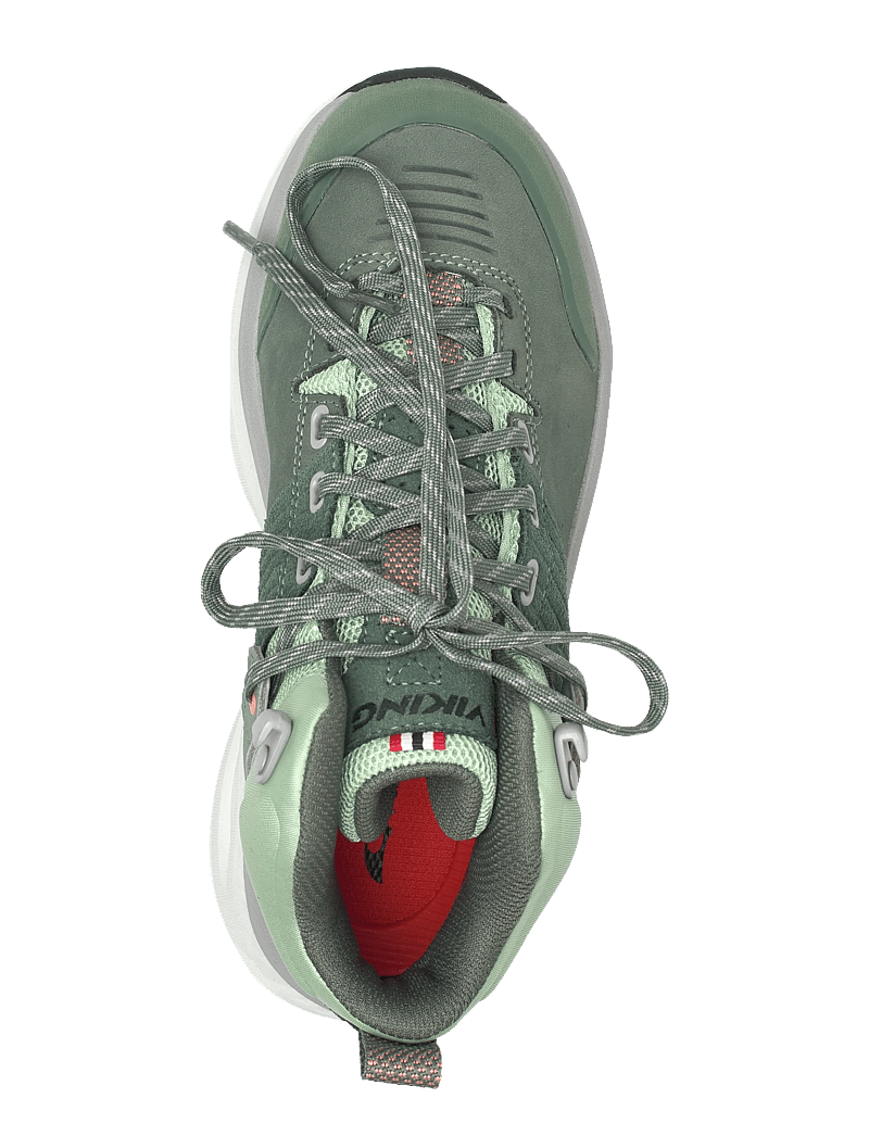 Viking - Cerra Hike Mid GTX W - vandresko - green/light grey - 3