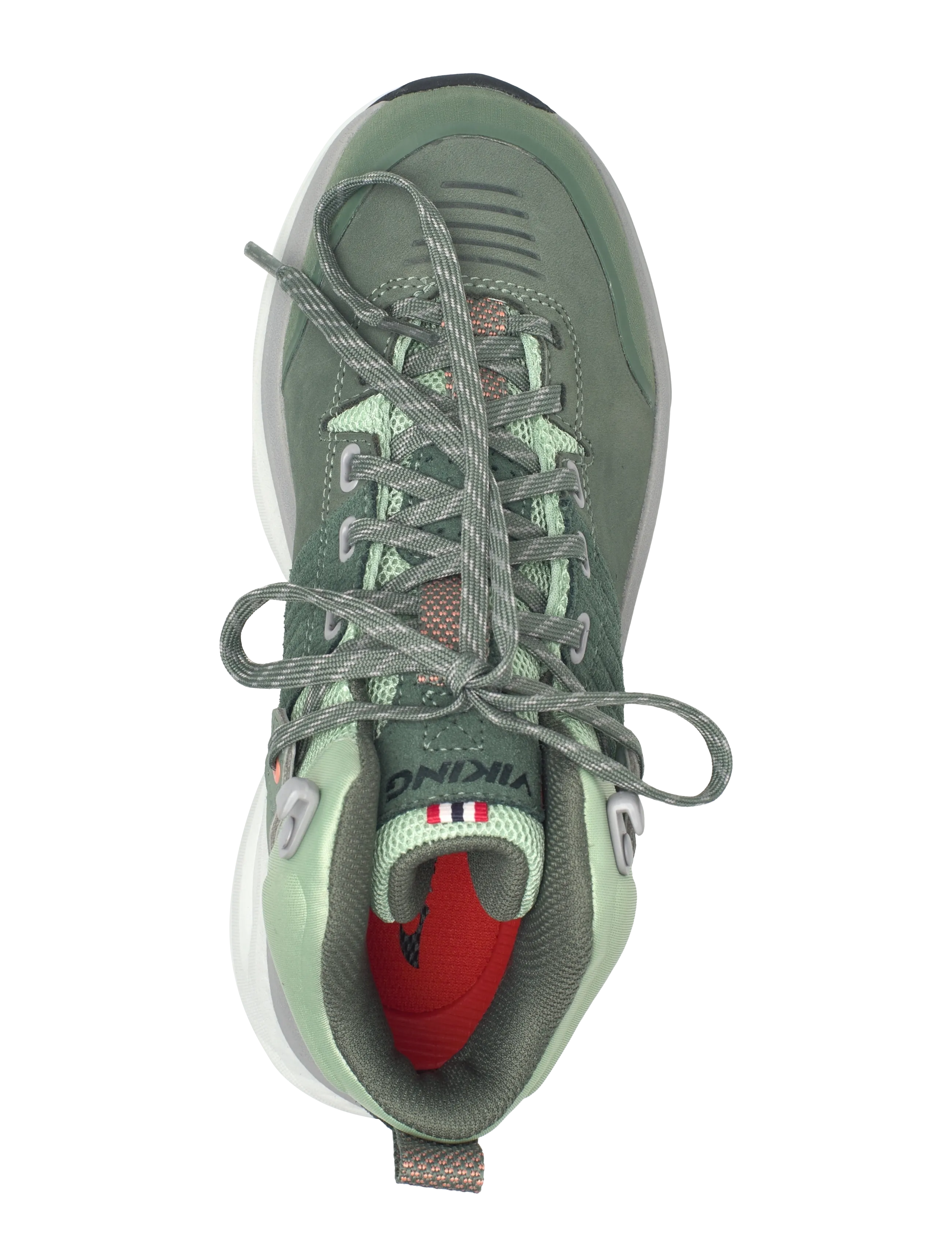 Viking - Cerra Hike Mid GTX W - turistiniai ir žygio batai - green/light grey - 3