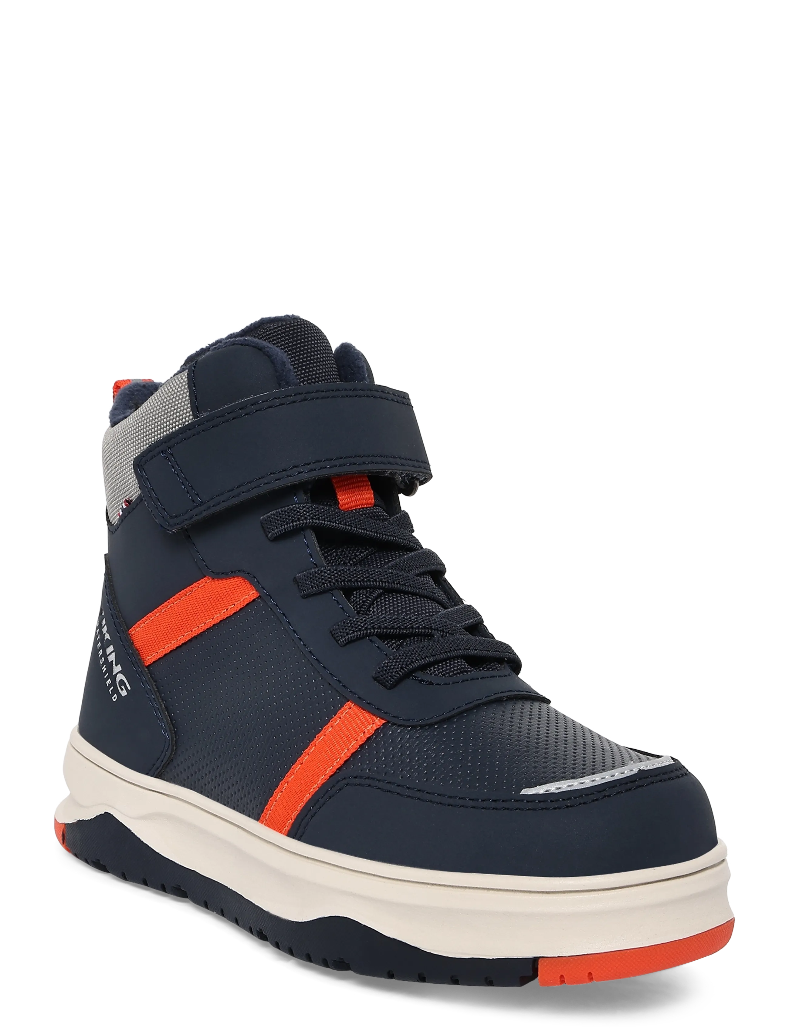 Viking Squad Warm Wp 1V, 36, Navy, Vinterstøvler > Vinterstøvler M. Velcro, Børn