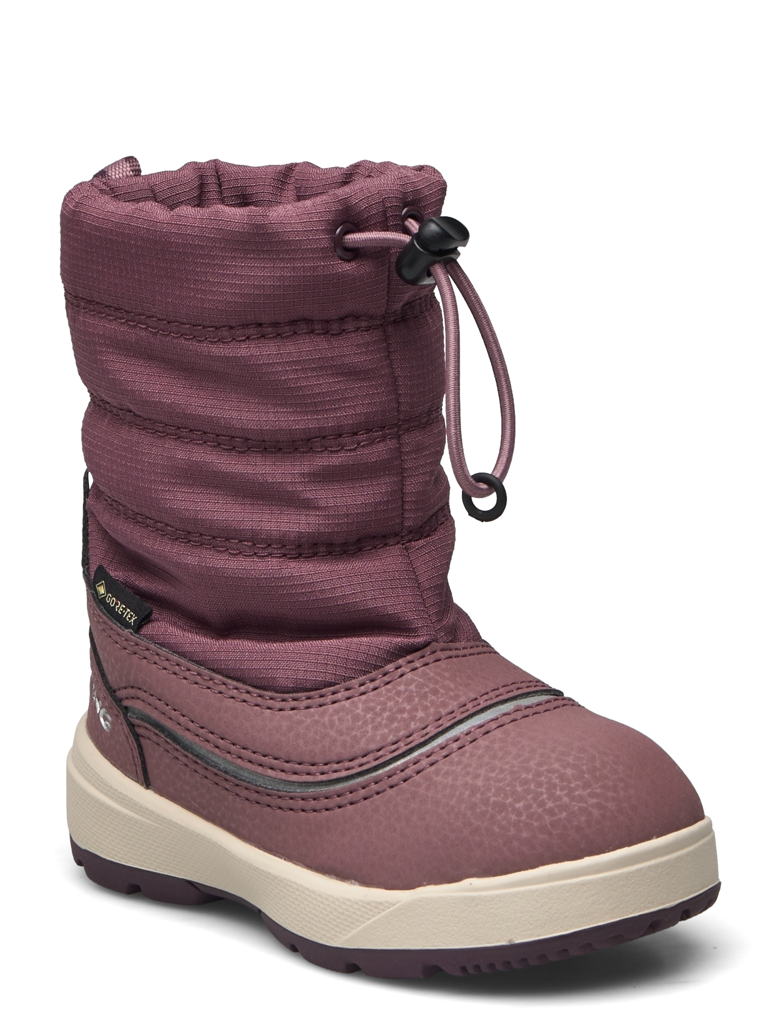 Viking Toasty Pull-On Warm Gtx, 24/16 cm, Burgundy, Vinterstøvler > Vinterstøvler Pull On, Børn