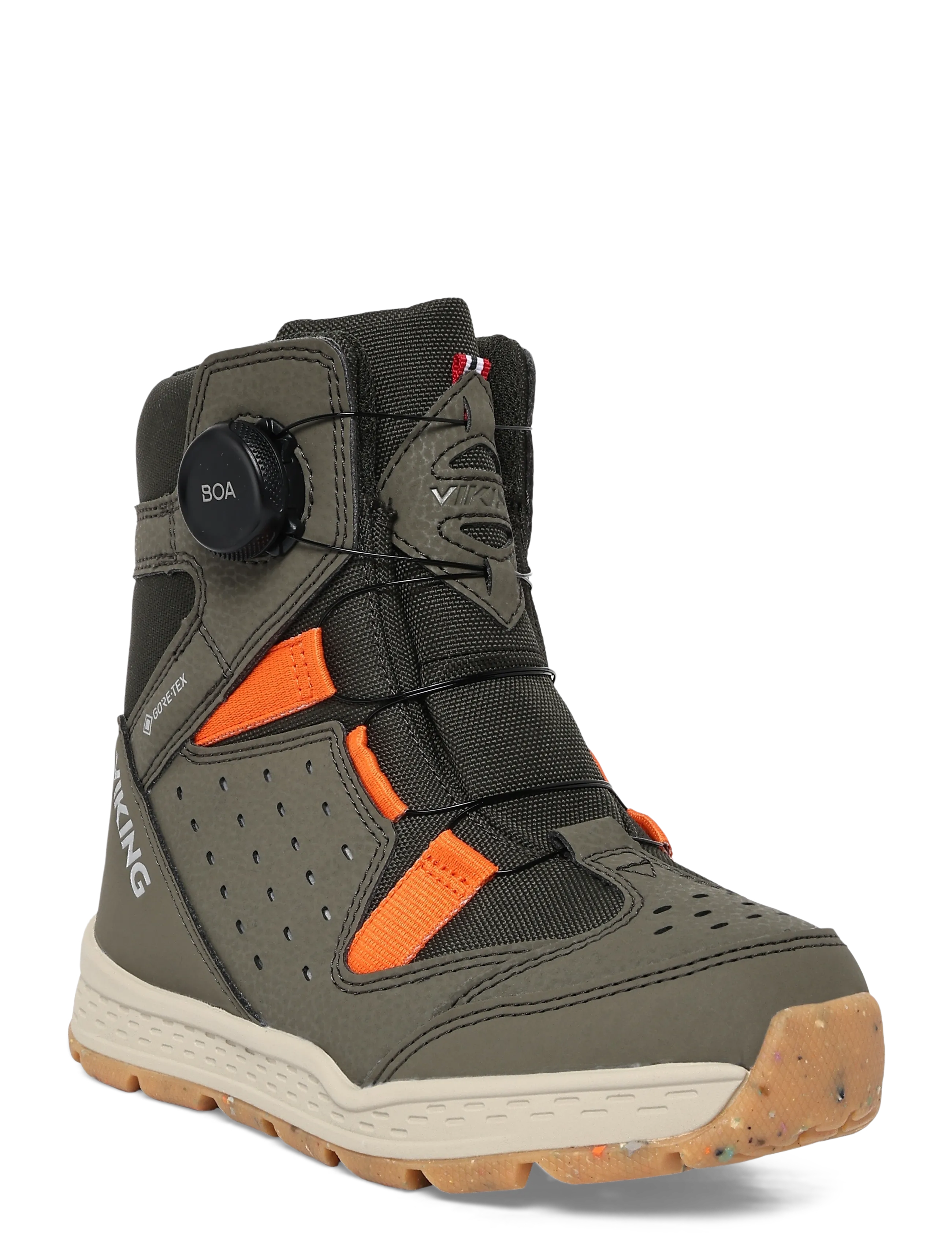 Viking Espo Reflex Warm Gtx Boa, 39, Khaki green, Vinterstøvler > Vinterstøvler M. Velcro, Børn