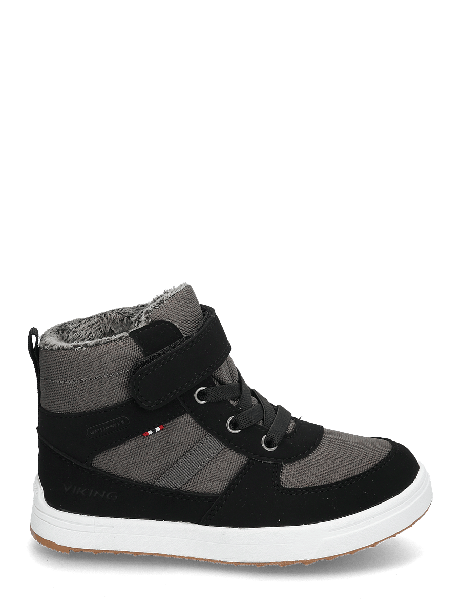 Viking - Lucas Mid Warm WP 1V - skor - black/charcoal - 1