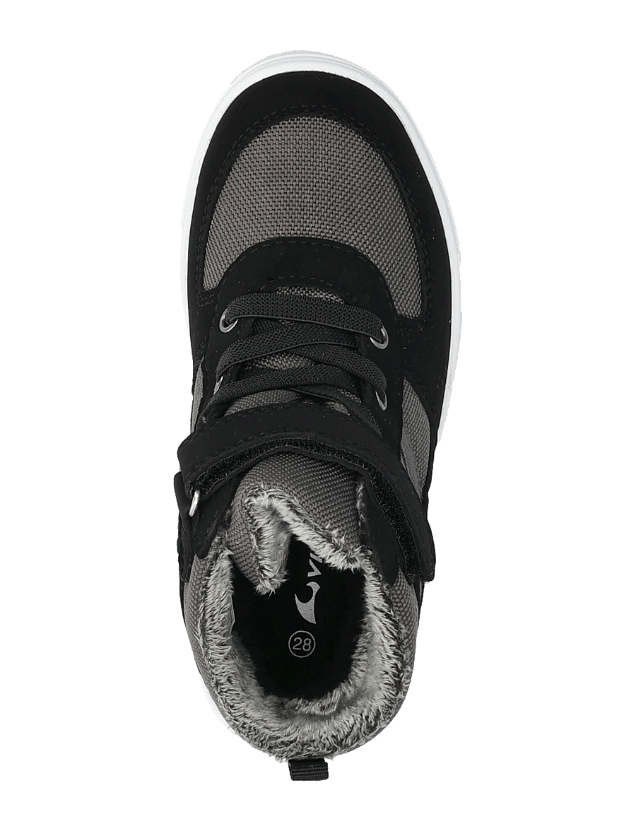 Viking - Lucas Mid Warm WP 1V - skor - black/charcoal - 3