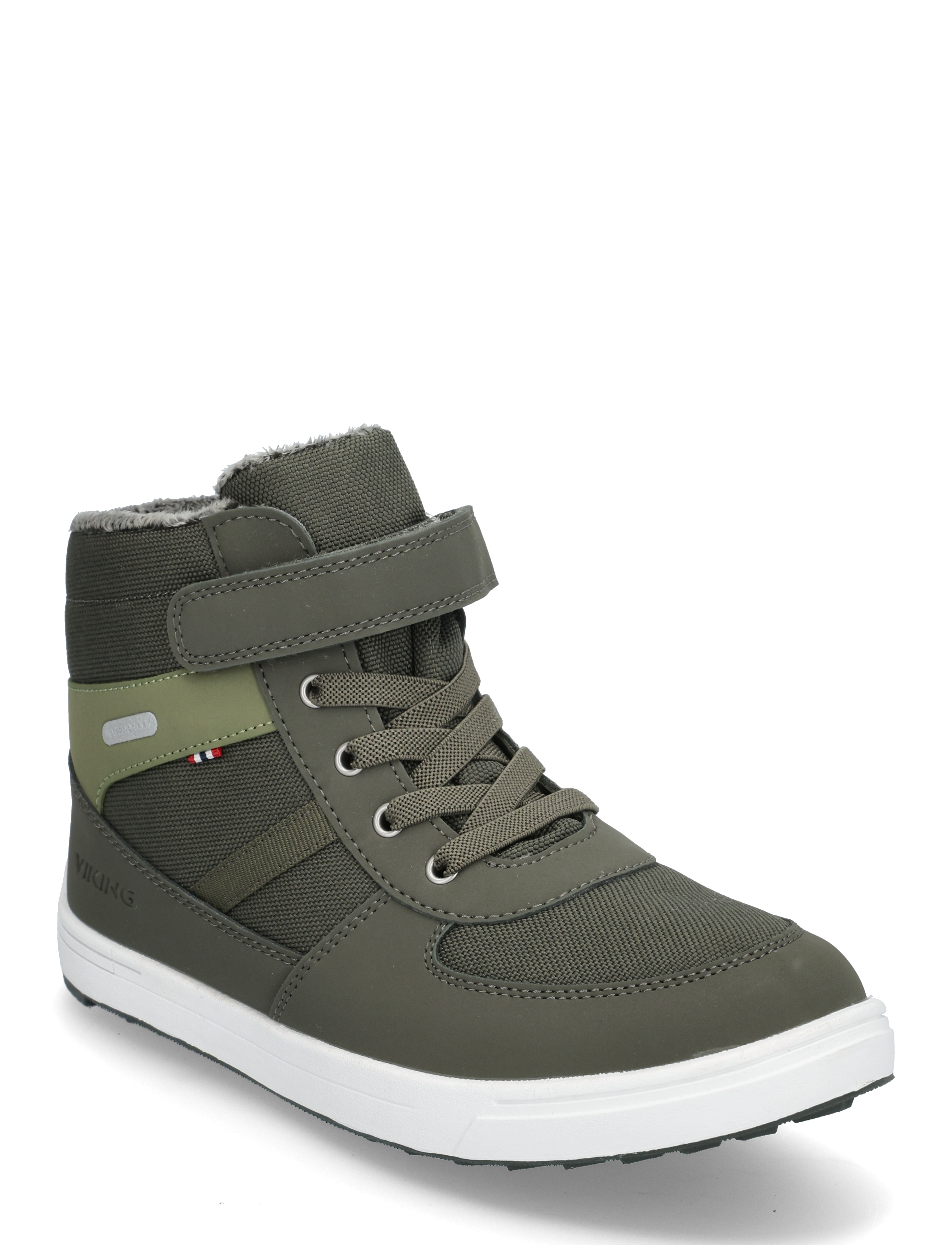 Viking Lucas Mid Warm Wp 1V, Børn, Varm Mellemhøj Sneaker, Grøn, Str: 26