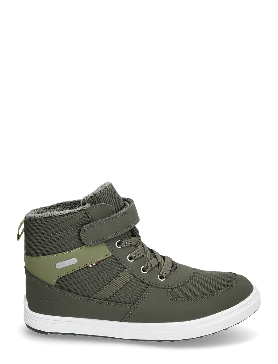 Viking - Lucas Mid Warm WP 1V - schuhe - pine/olive - 1