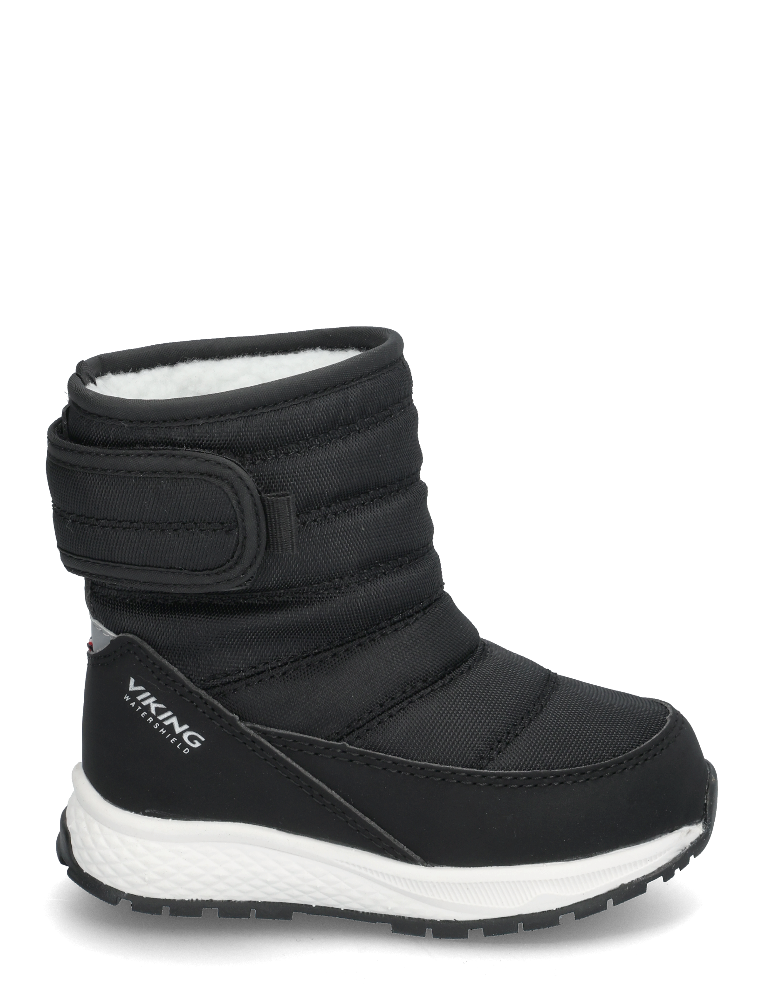 Viking - Equip Pull-on Warm WP 1V - fall shoes - black - 1
