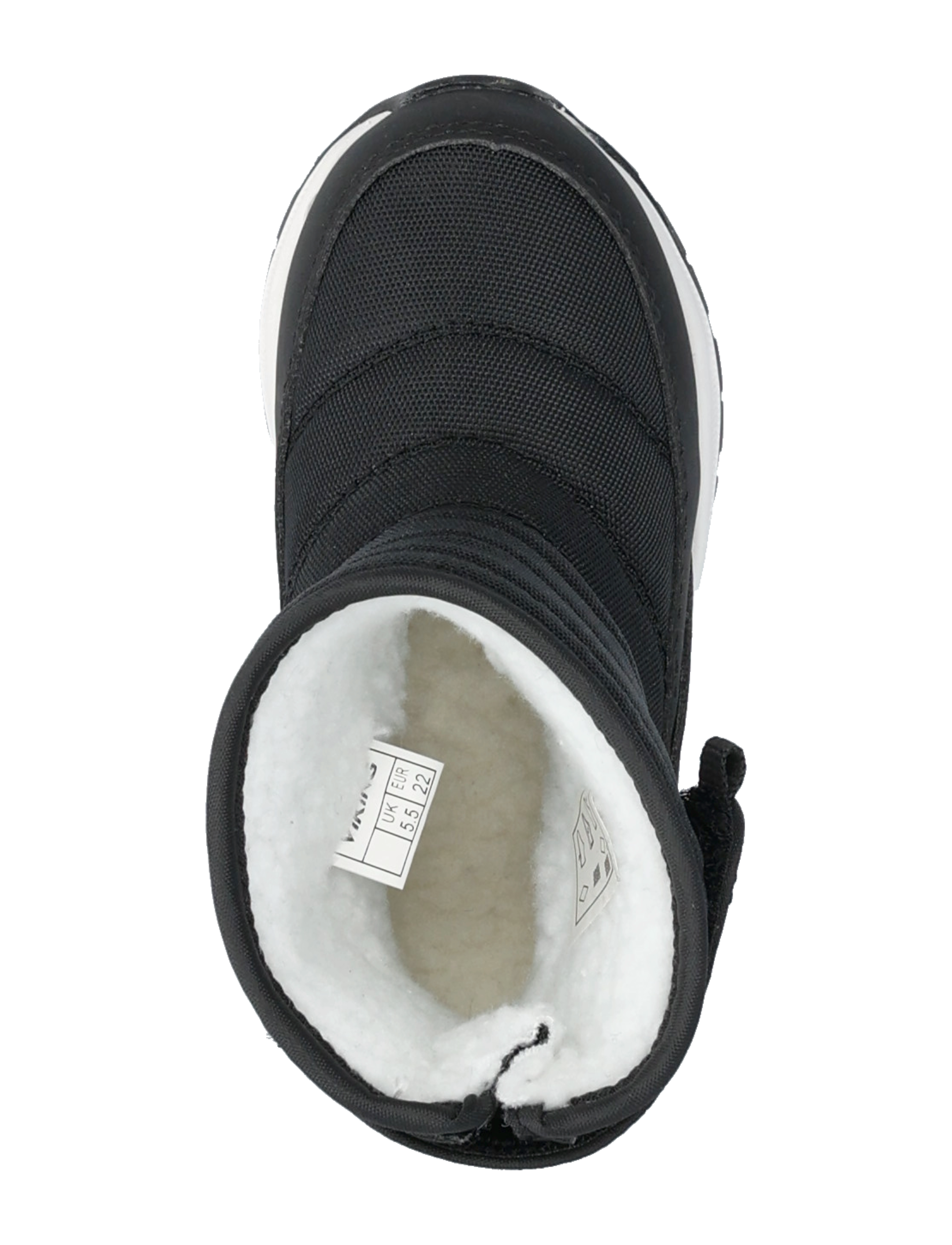 Viking - Equip Pull-on Warm WP 1V - fall shoes - black - 3