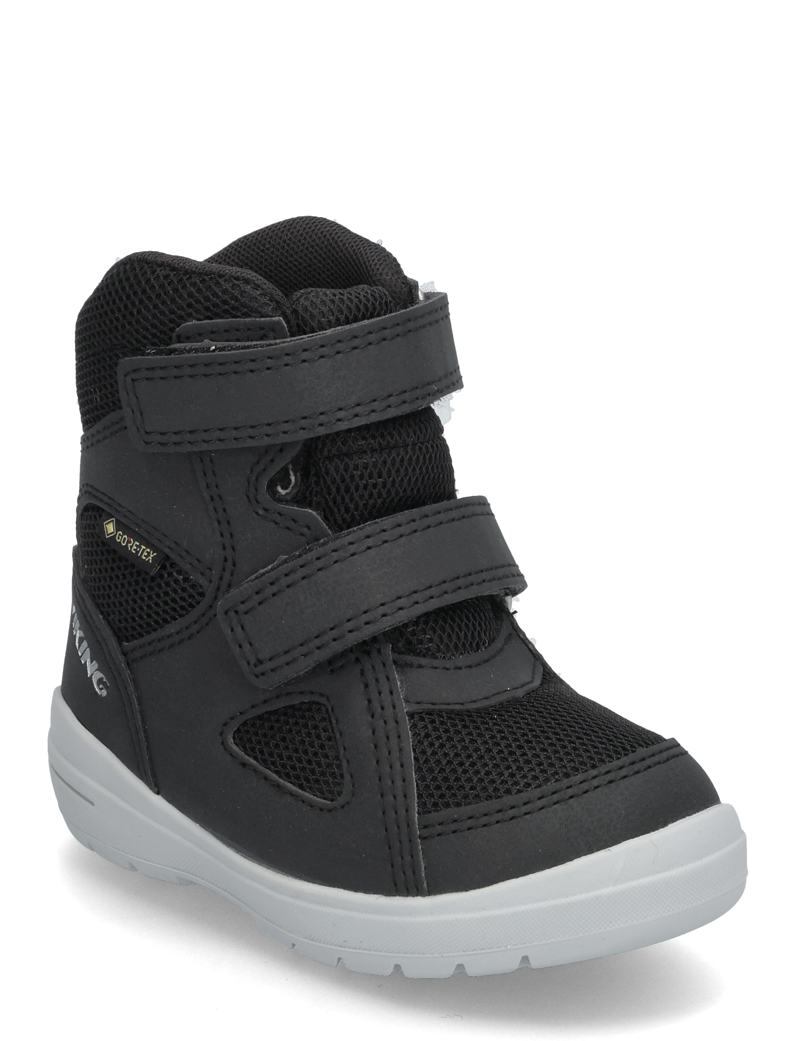 Viking Fun Warm Gtx 2V, 27/18 cm, Black, Vinterstøvler > Vinterstøvler M. Velcro, Børn