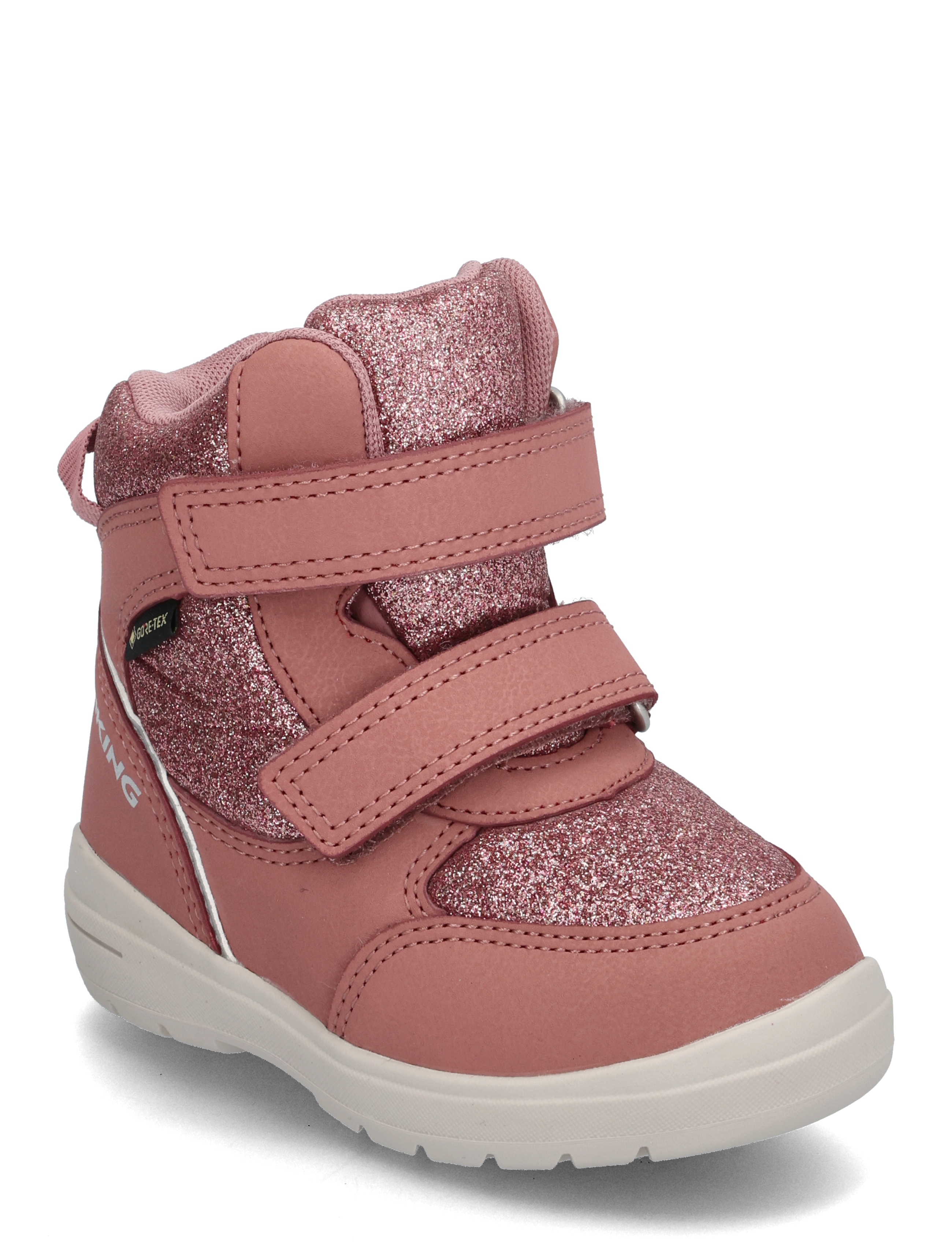 Viking Fun Glitter Warm Gtx 2V, 25/16.7 cm, Winter Boots, Rosa - Boots W. Velcro, Kinder