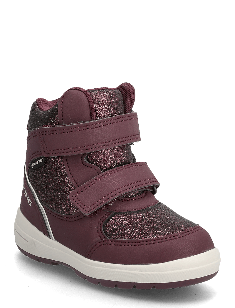 Viking - Fun Glitter Warm GTX 2V - skór - plum - 0